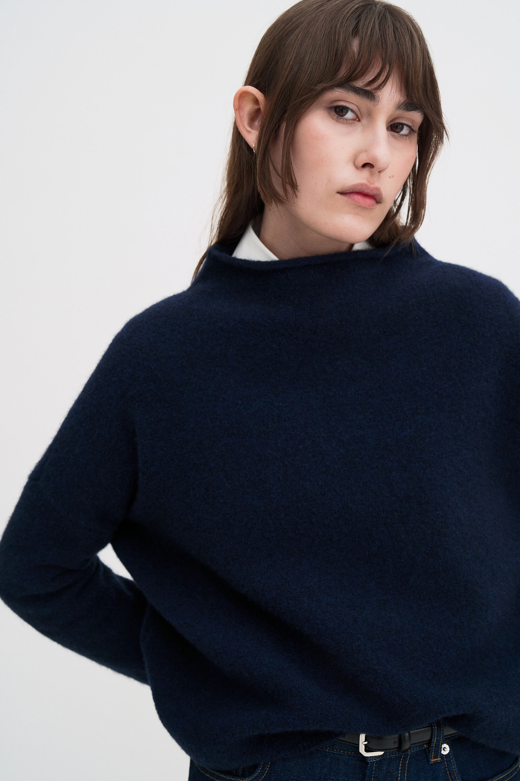 Mika Yak Funnelneck Sweater