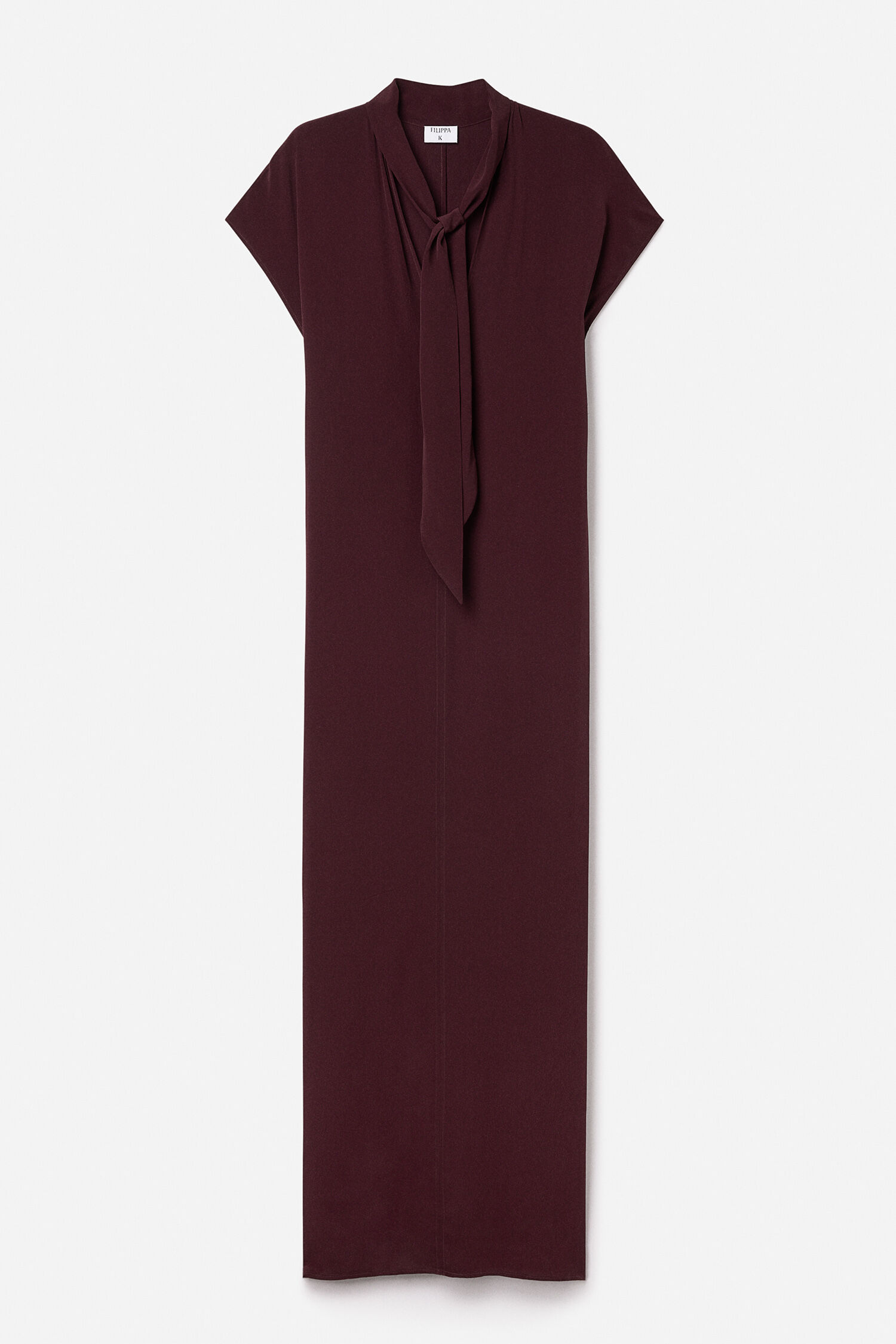 Long Tie-neck Dress