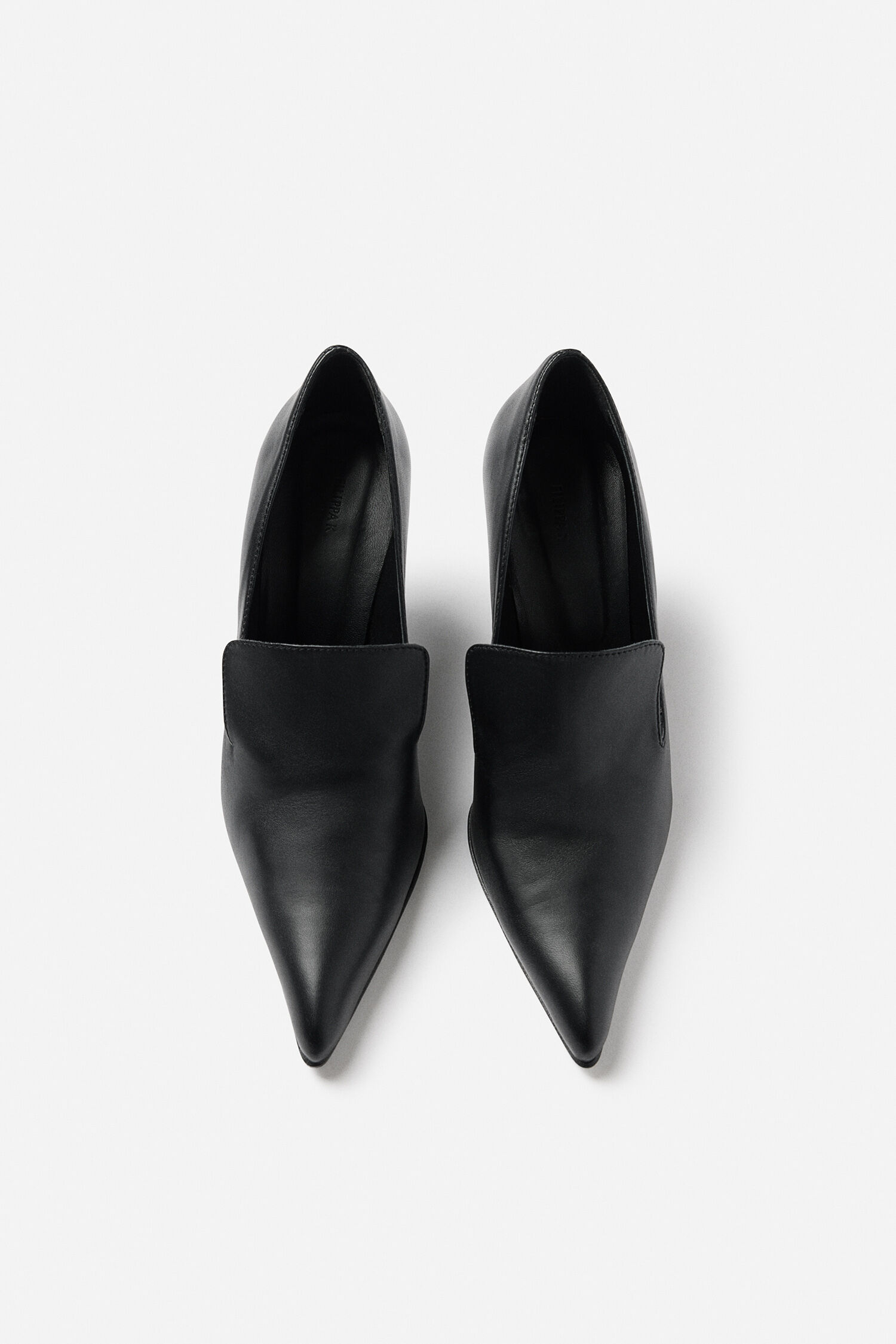 Pointed Leather Pumps