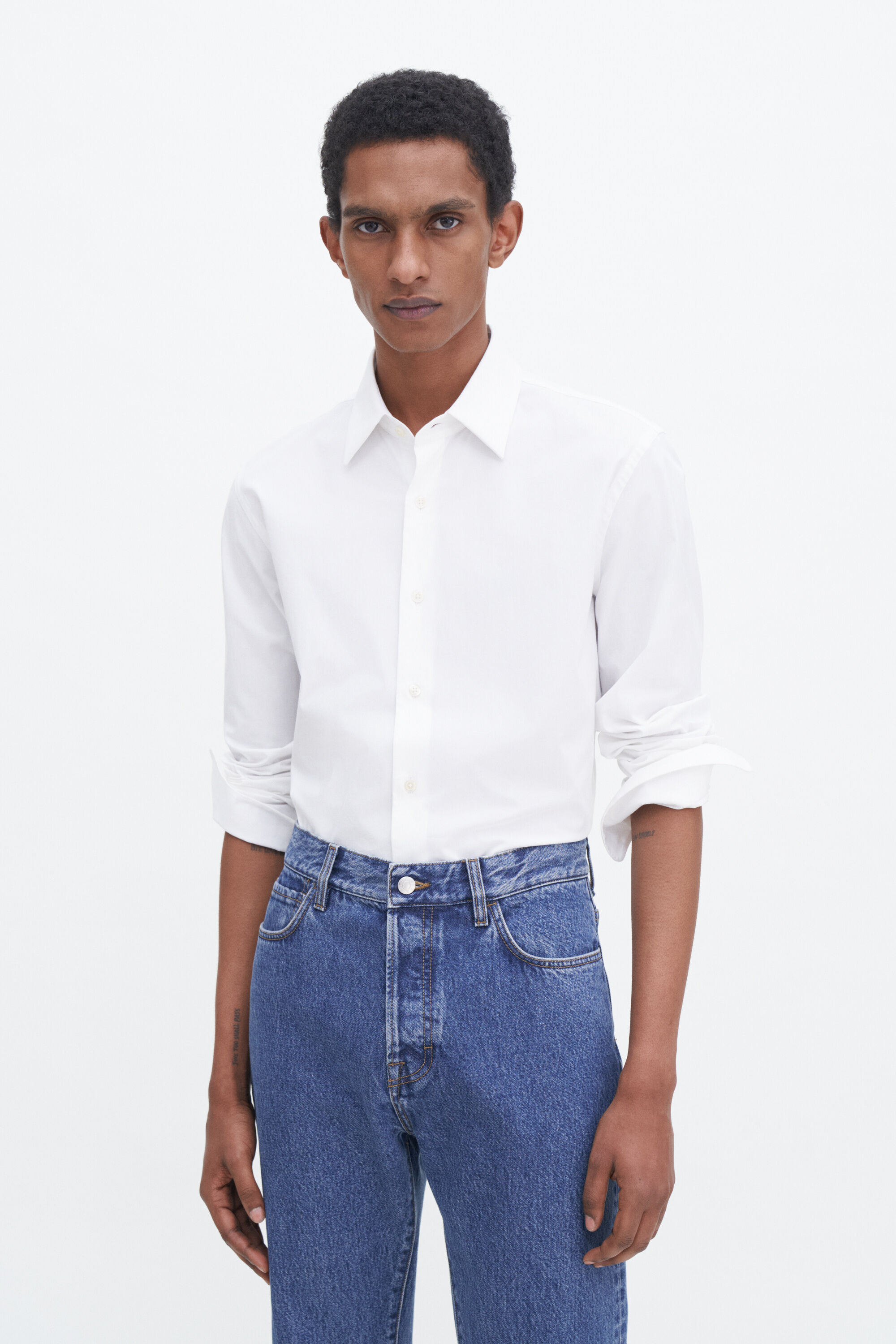 Slim Cotton Stretch Shirt