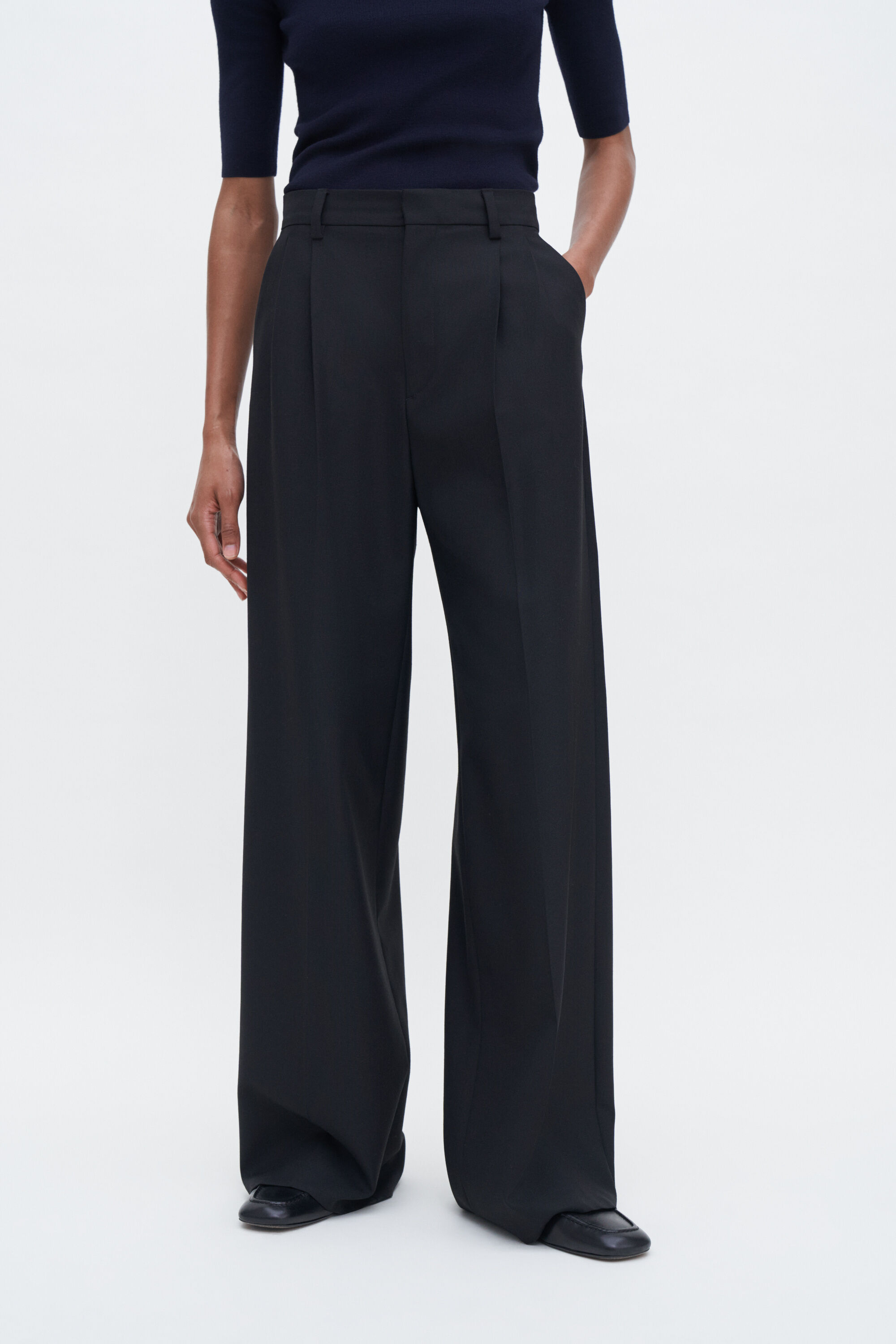 Darcey Wool Trousers