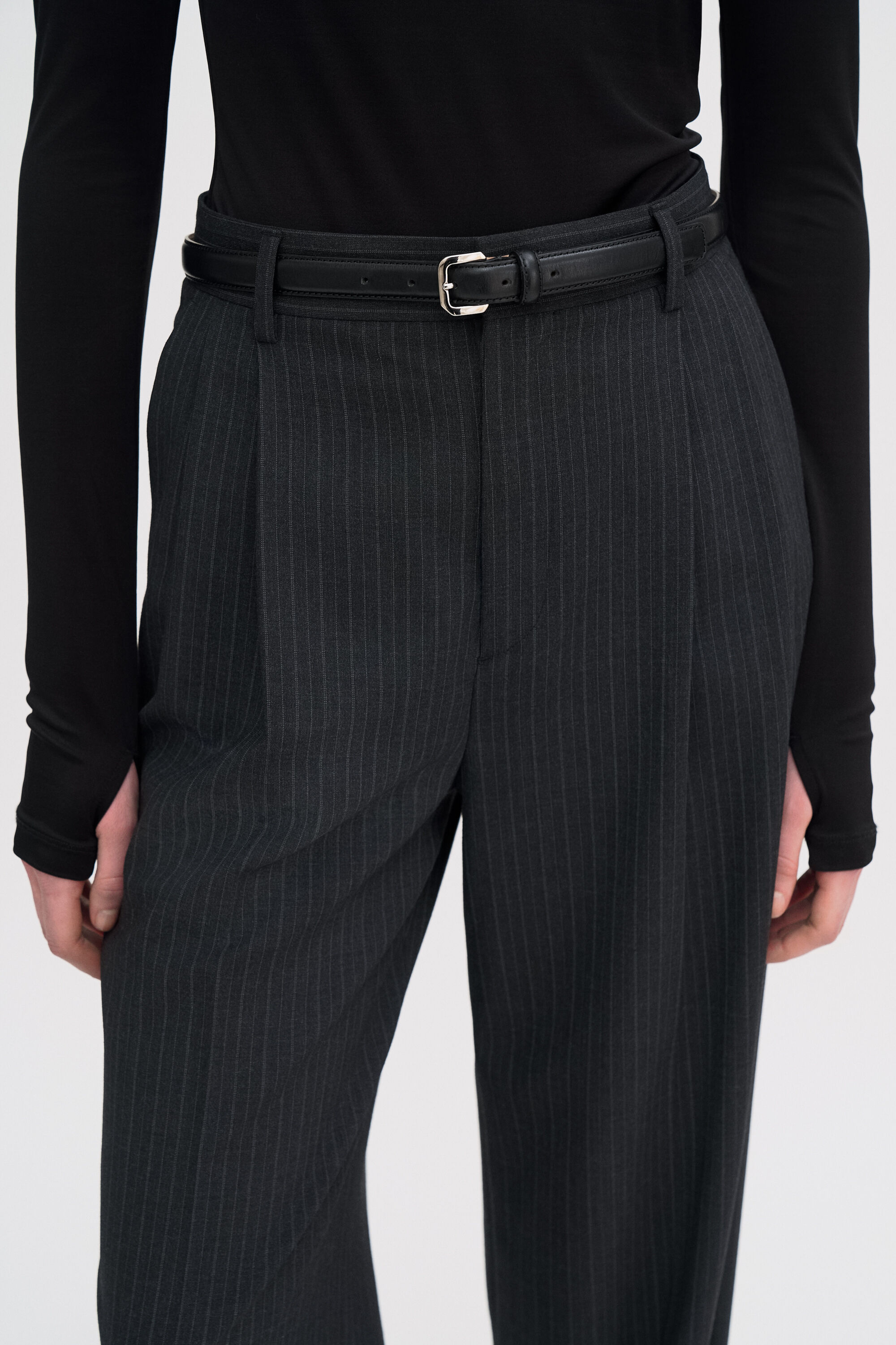 Darcey Pinstripe Trousers