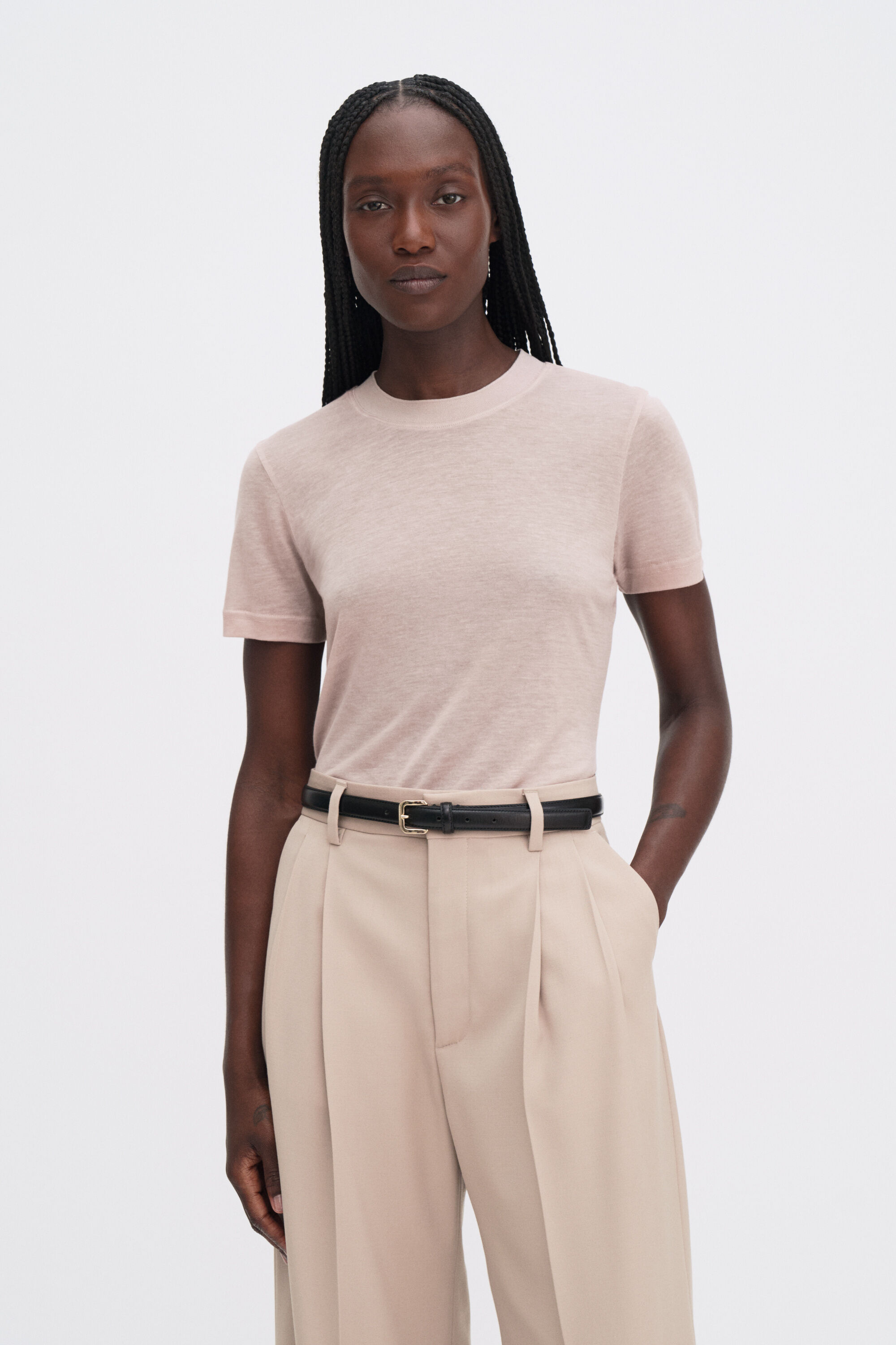 Lyocell Cashmere Tee