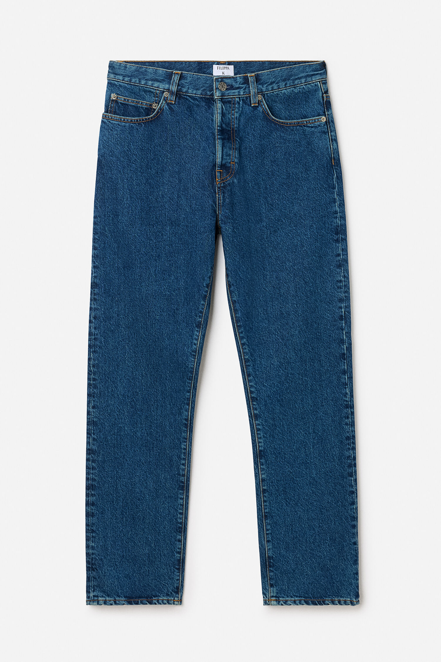 Tapered Cropped Jeans