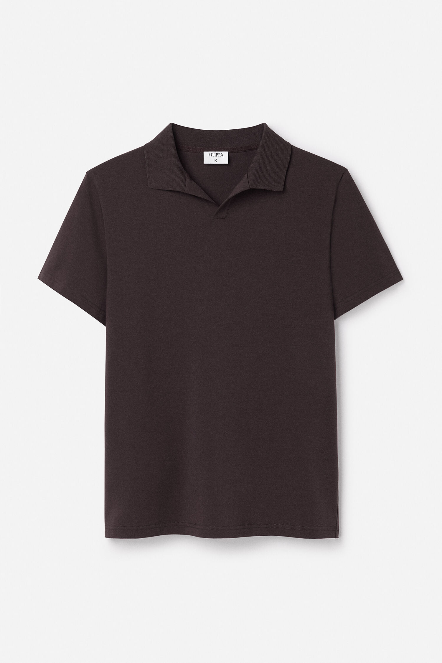 Stretch Cotton Polo T-Shirt