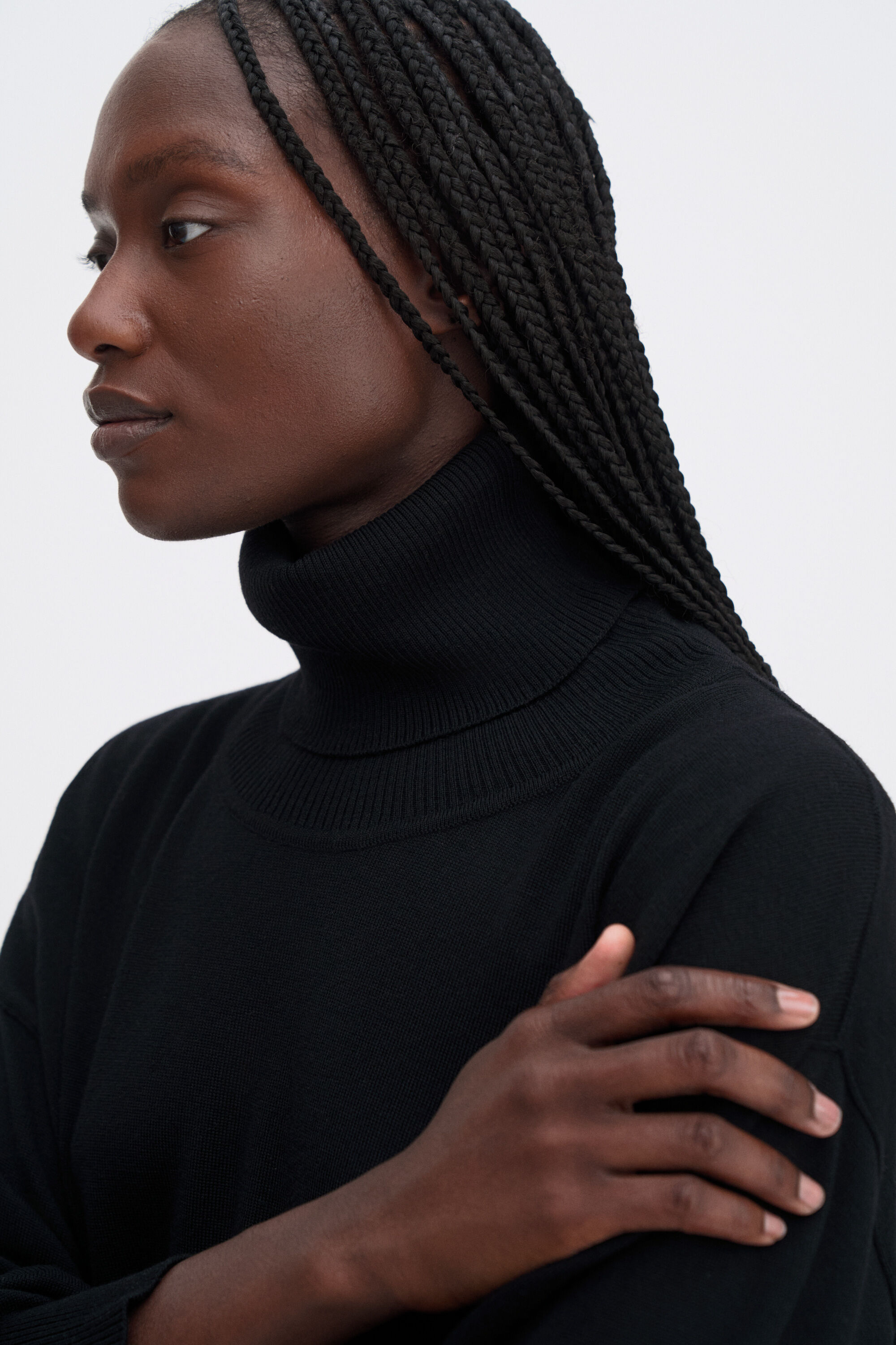 Relaxed Turtleneck Sweater