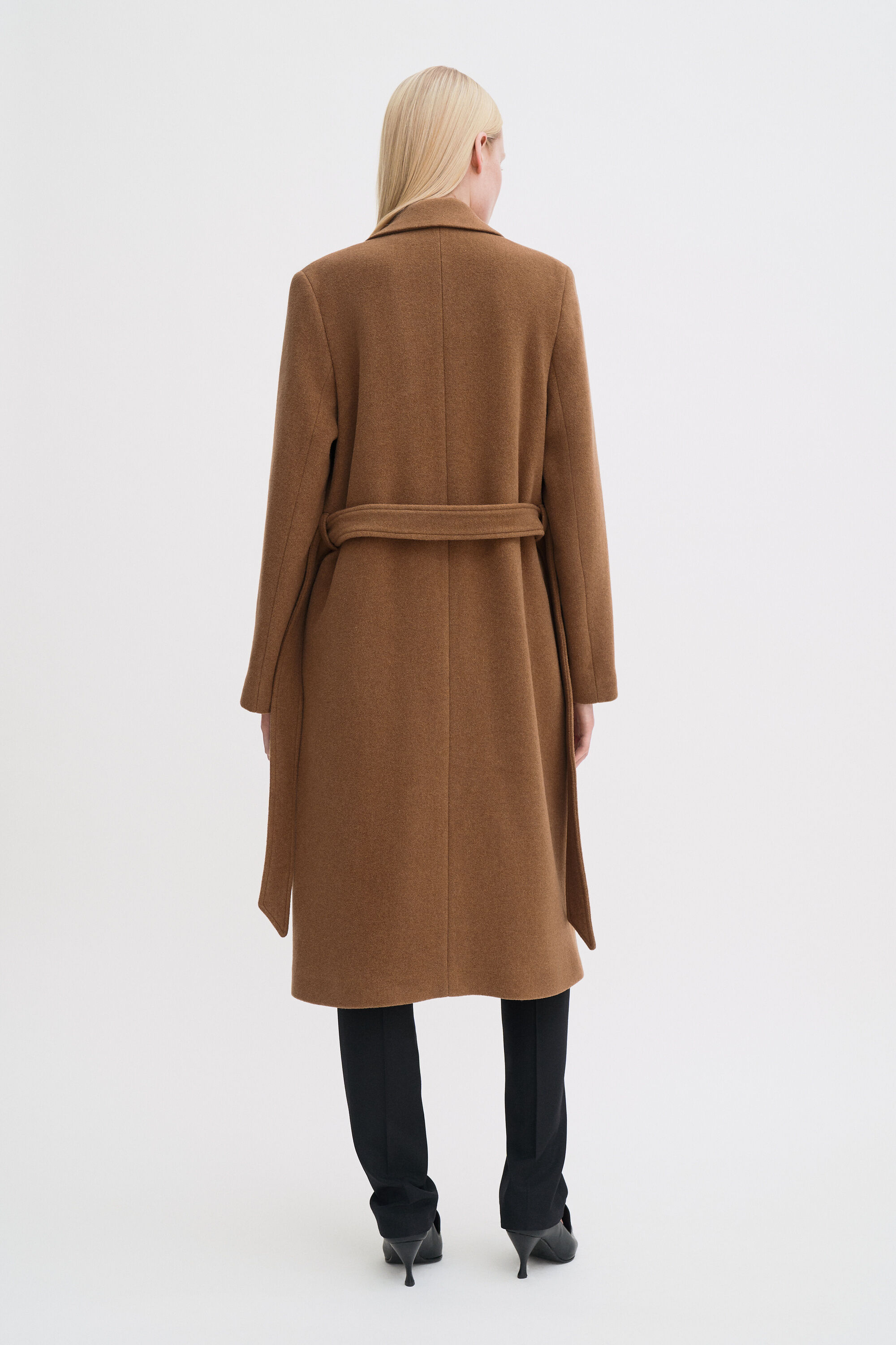 Charlotte Wool Belted Coat