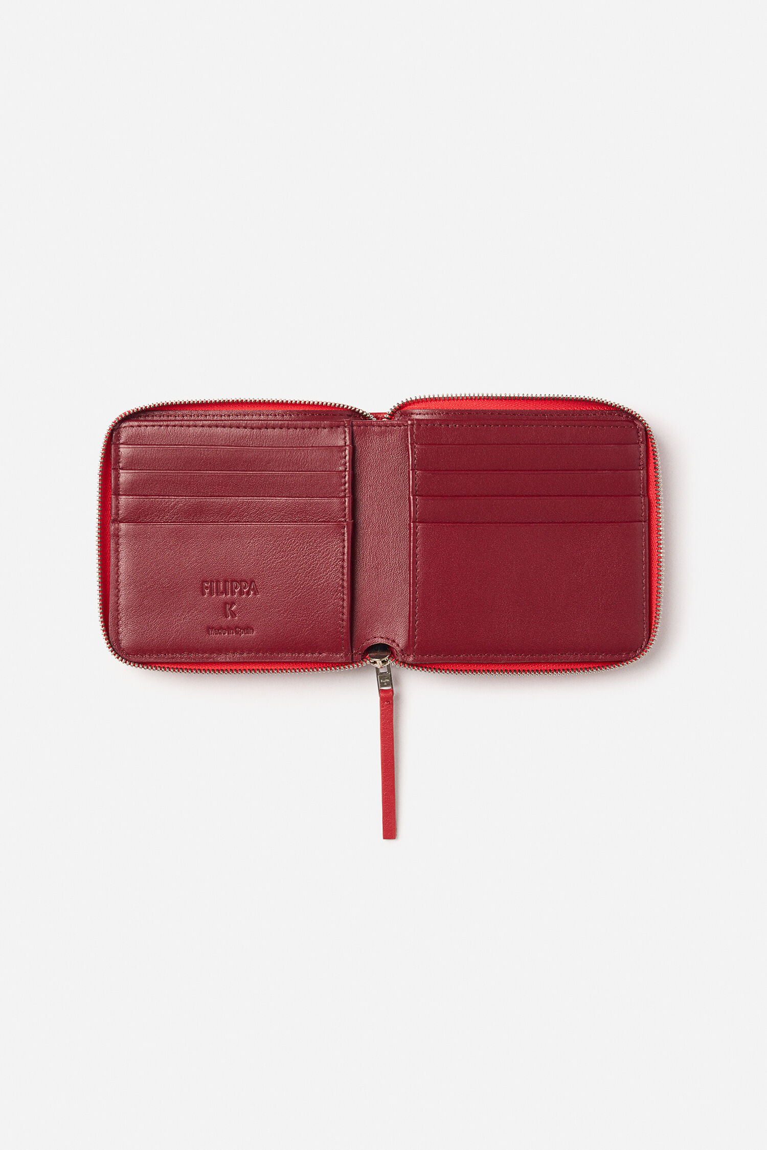 Leather Zip Wallet