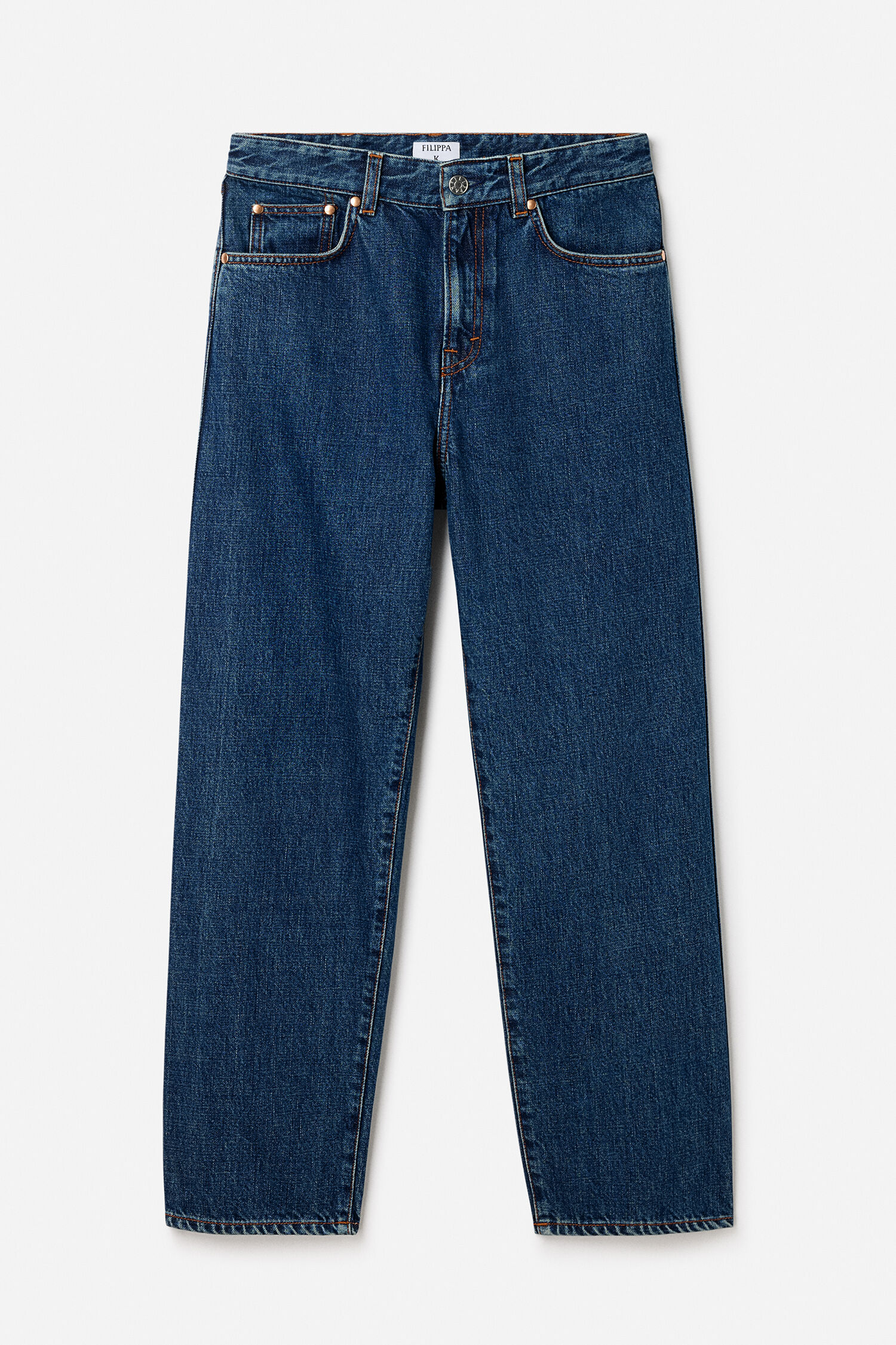 High Waisted Cropped Jeans