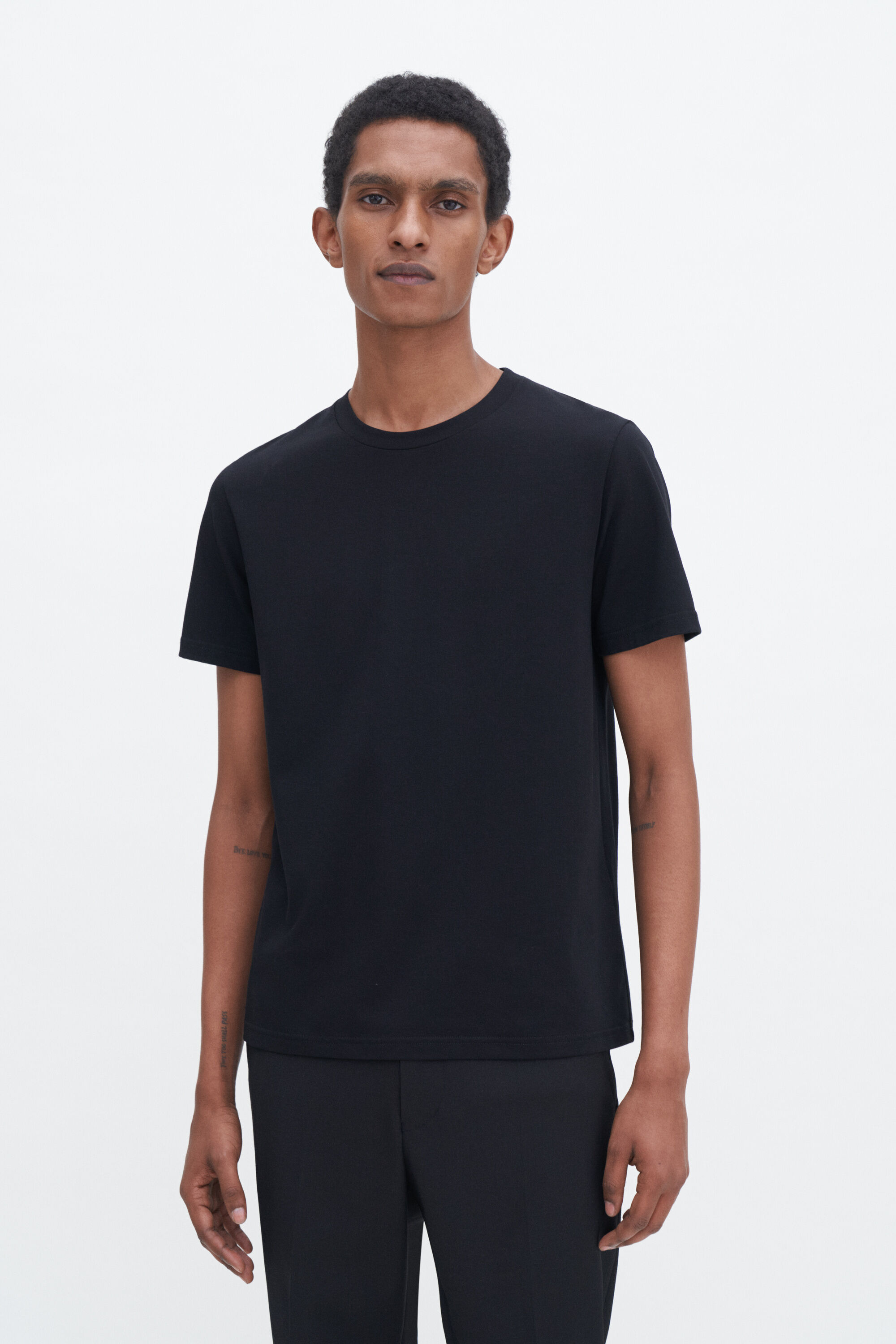 Stretch Cotton Tee