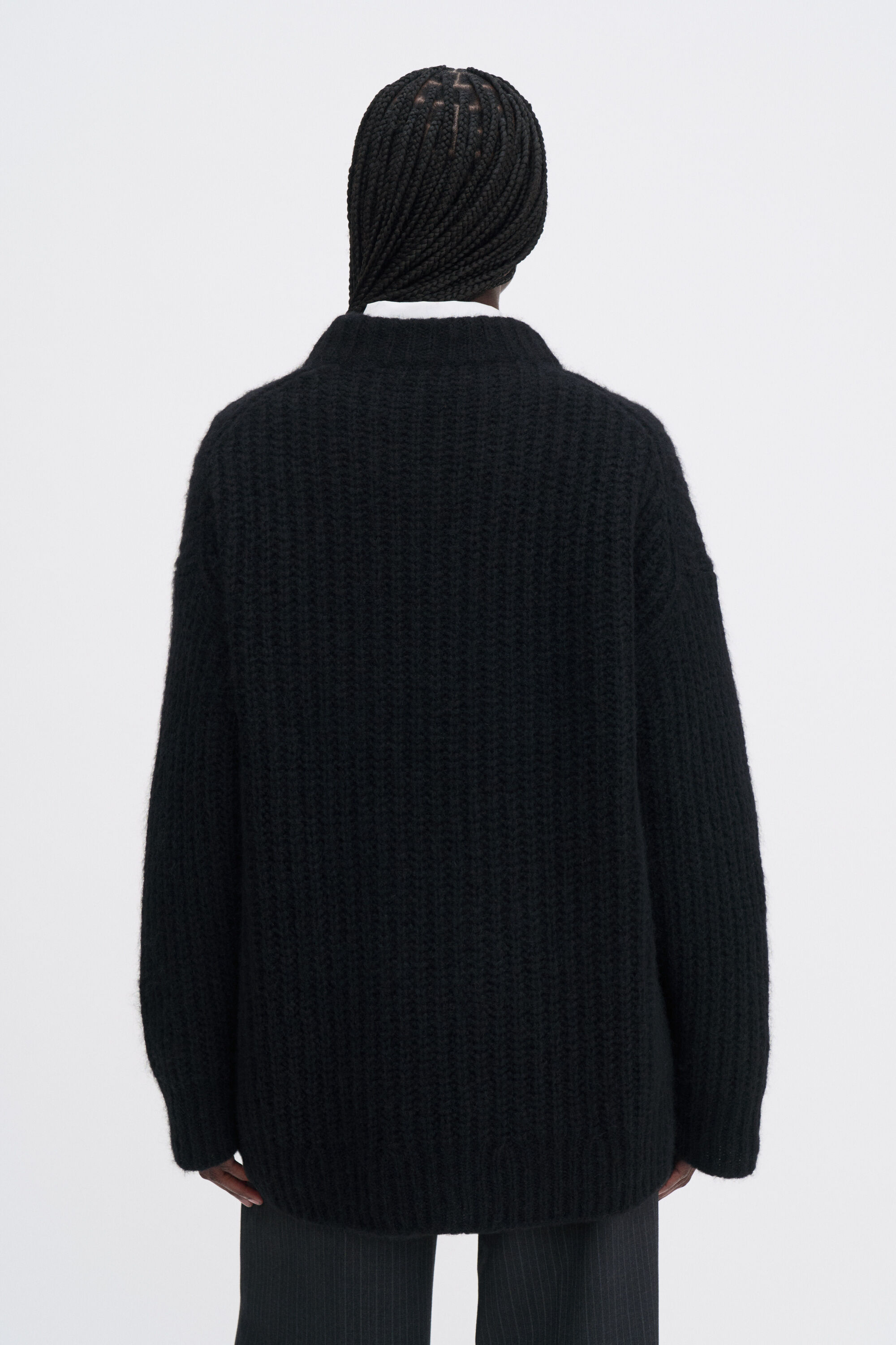 Soft Alpaca V-Neck Sweater