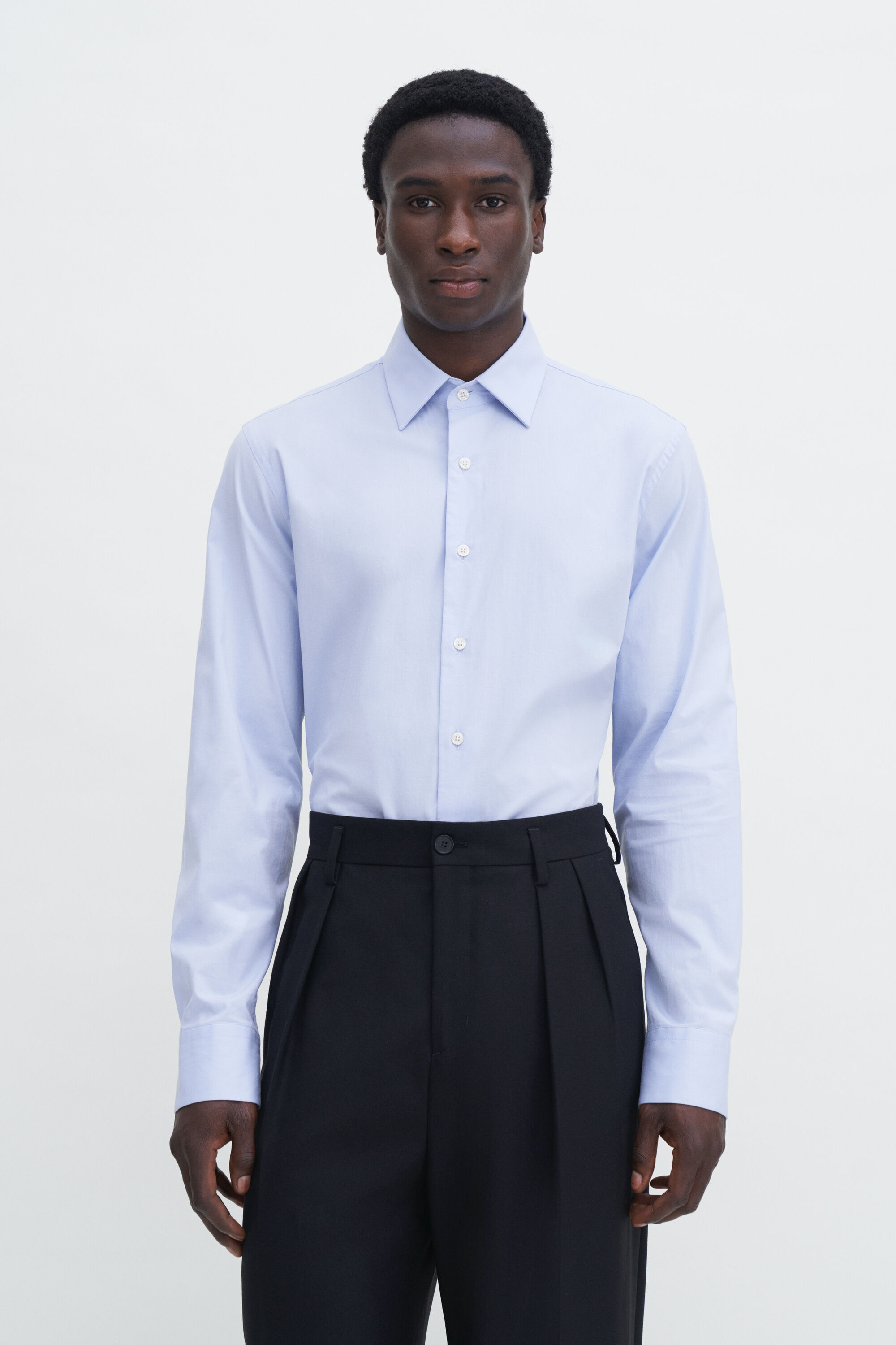 Slim Cotton Stretch Shirt