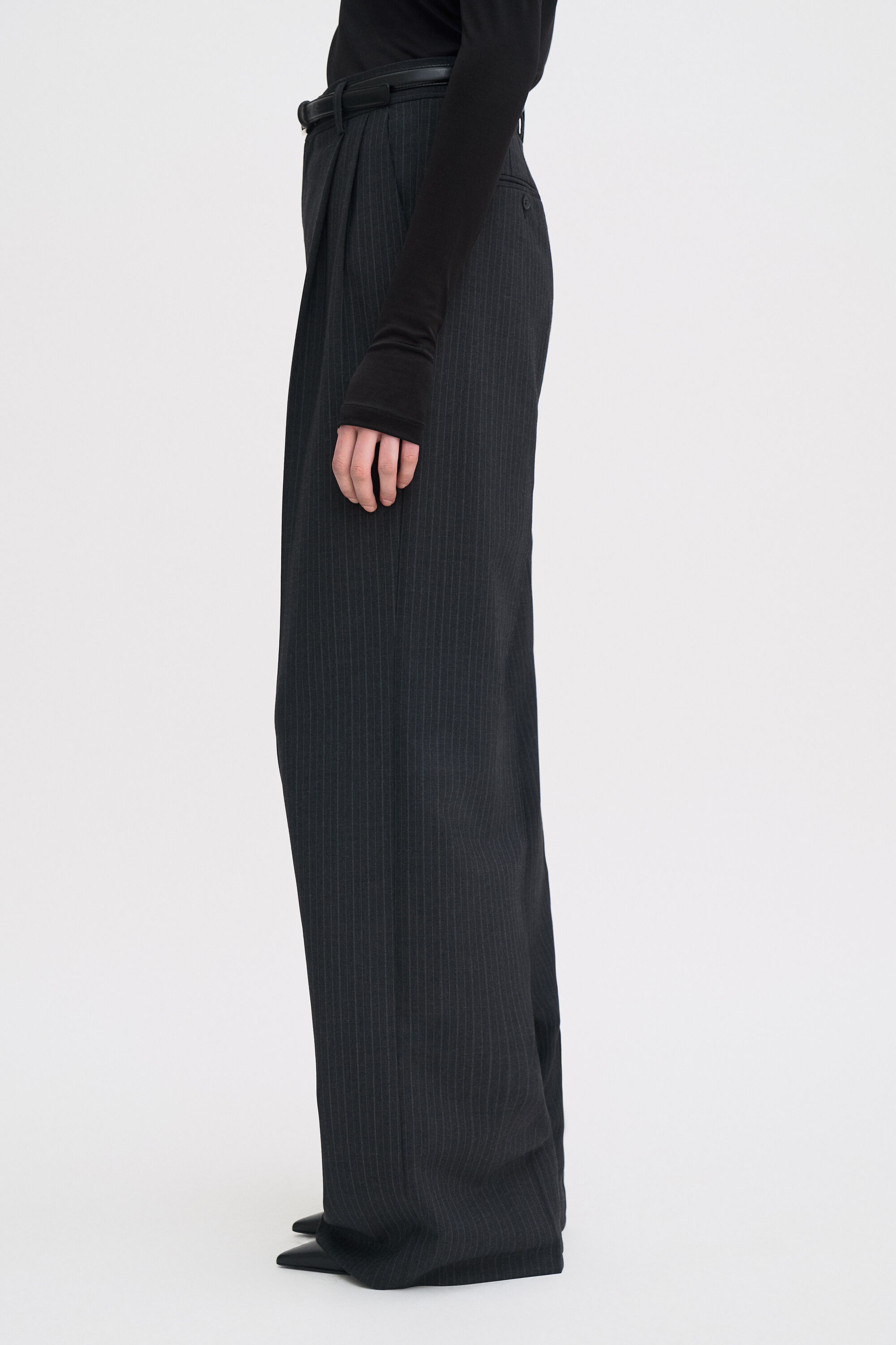 Darcey Pinstripe Trousers
