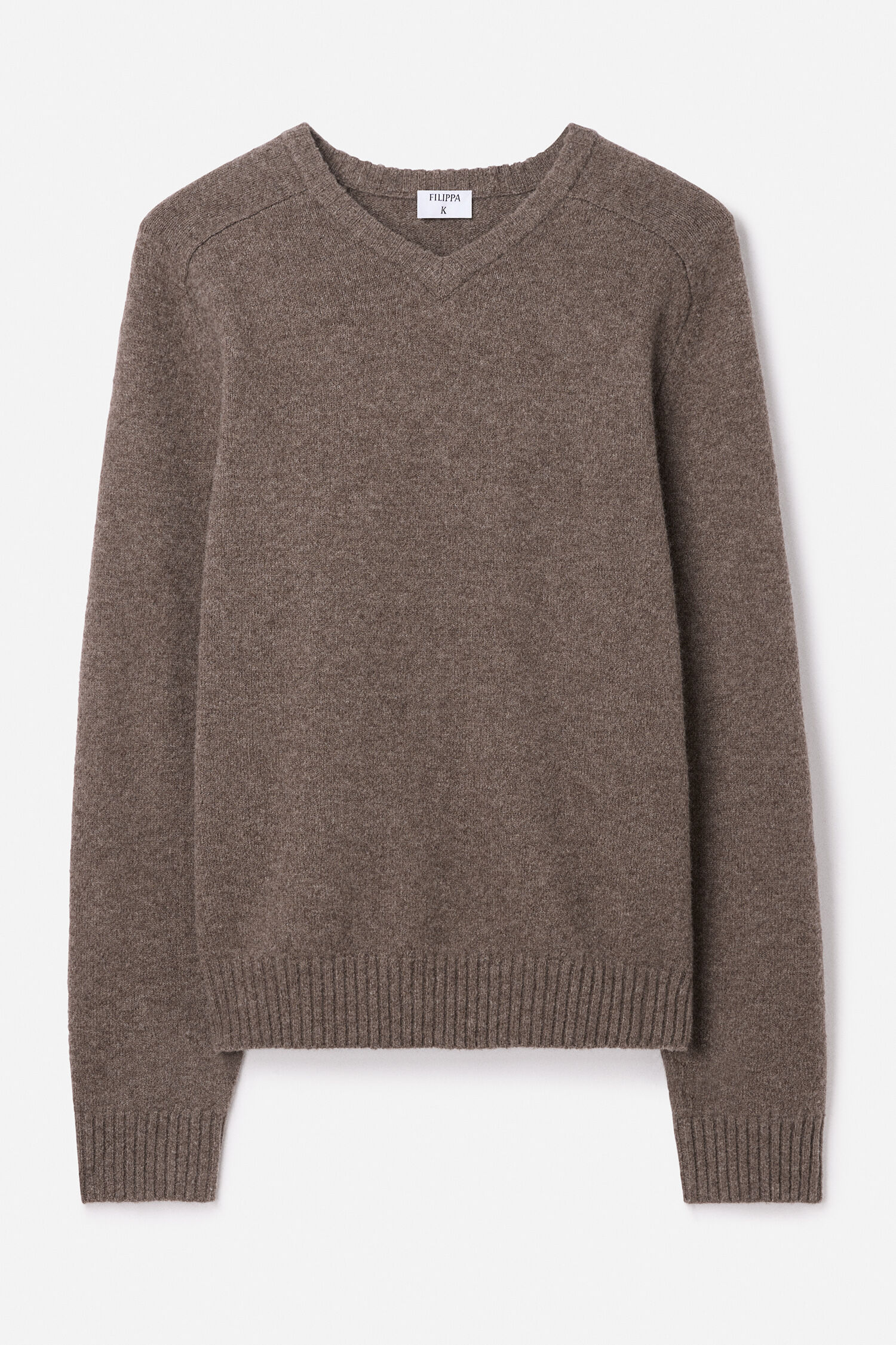 Yak Wool V- Neck Sweater