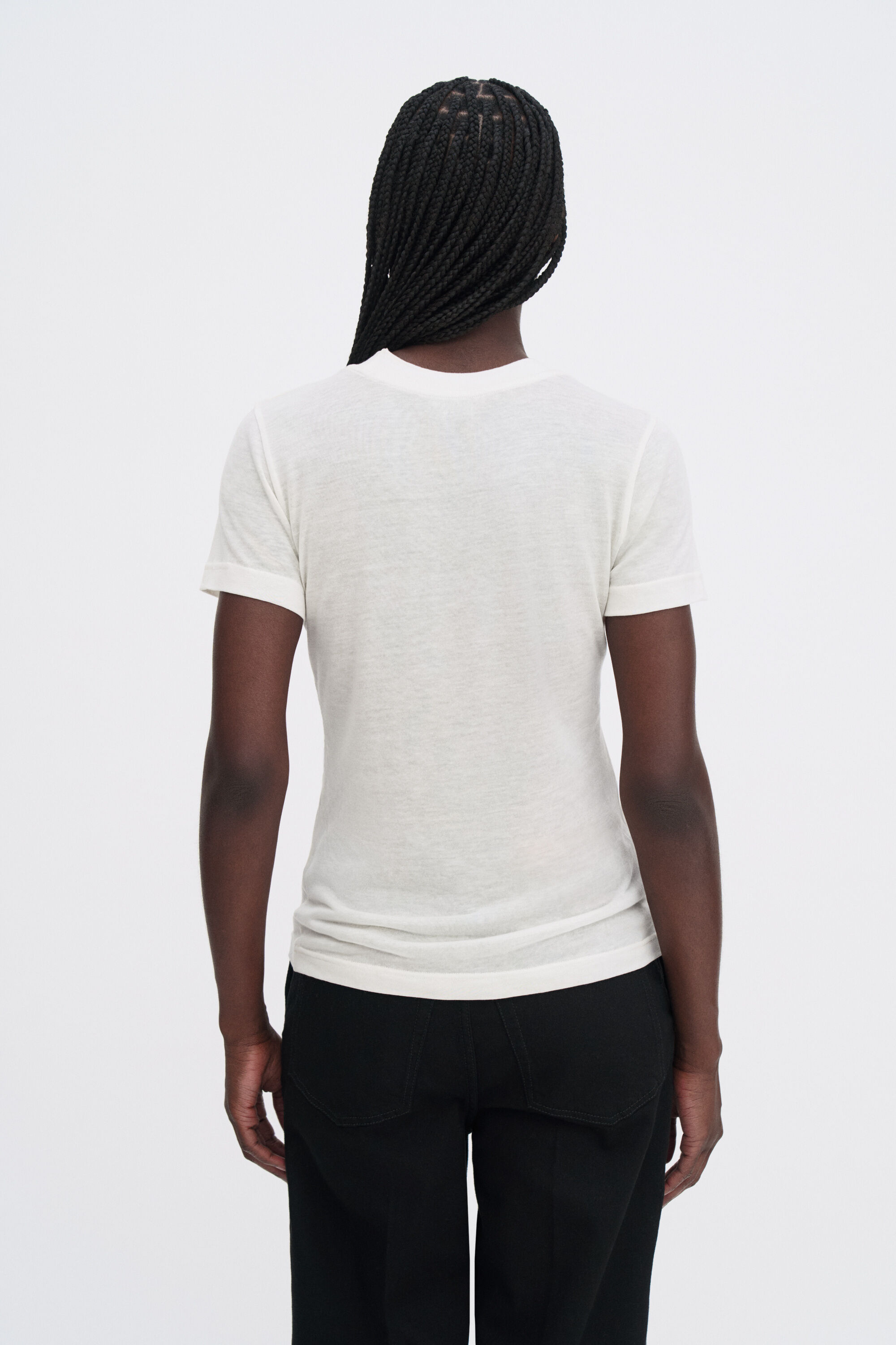 Lyocell Cashmere Tee