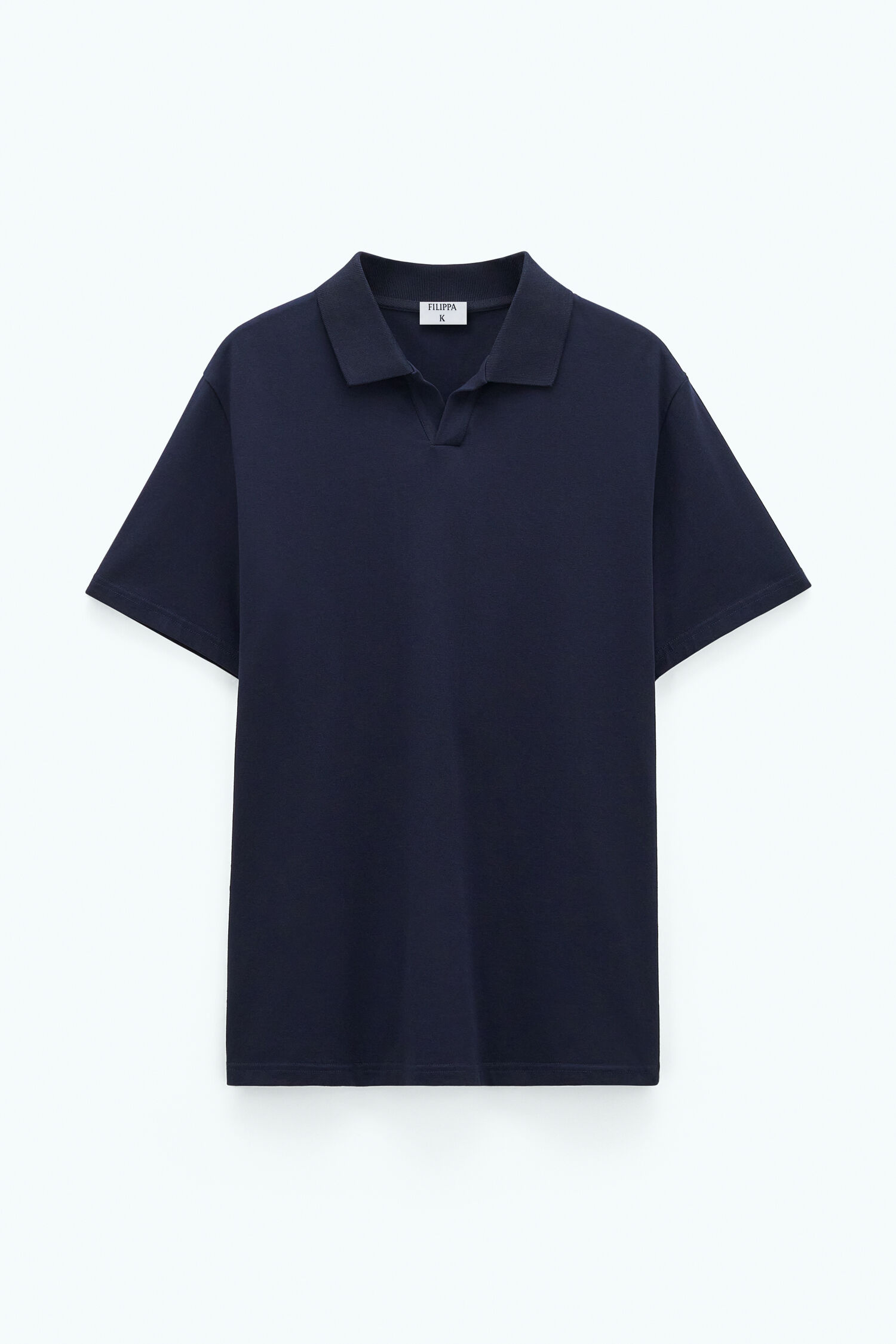 Stretch Cotton Polo T-Shirt