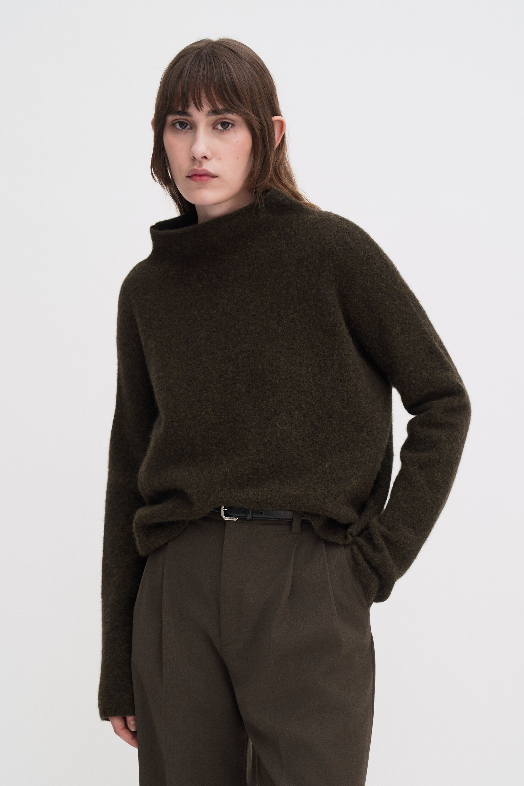Mika Yak Funnelneck Sweater