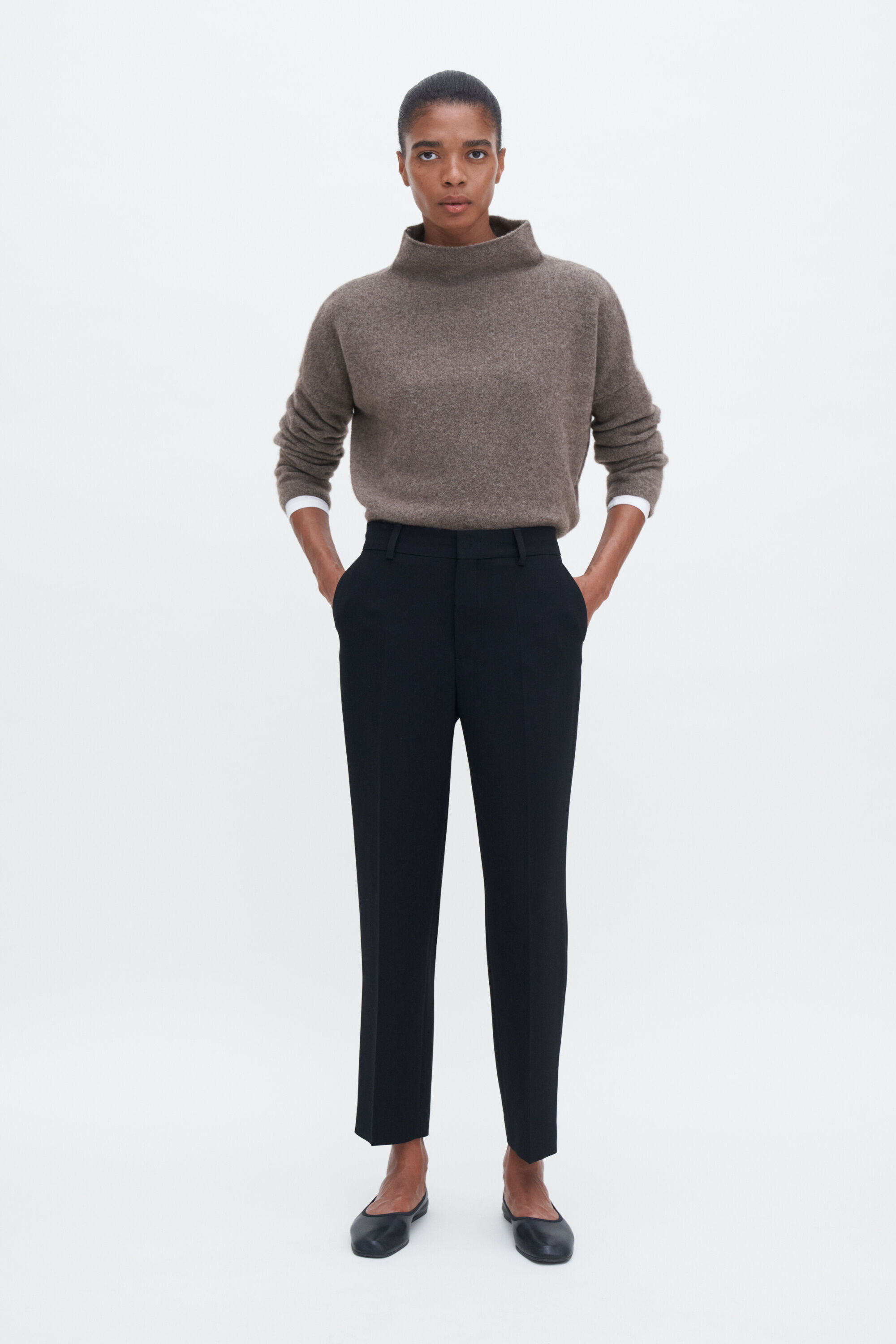 Mika Yak Funnelneck Sweater