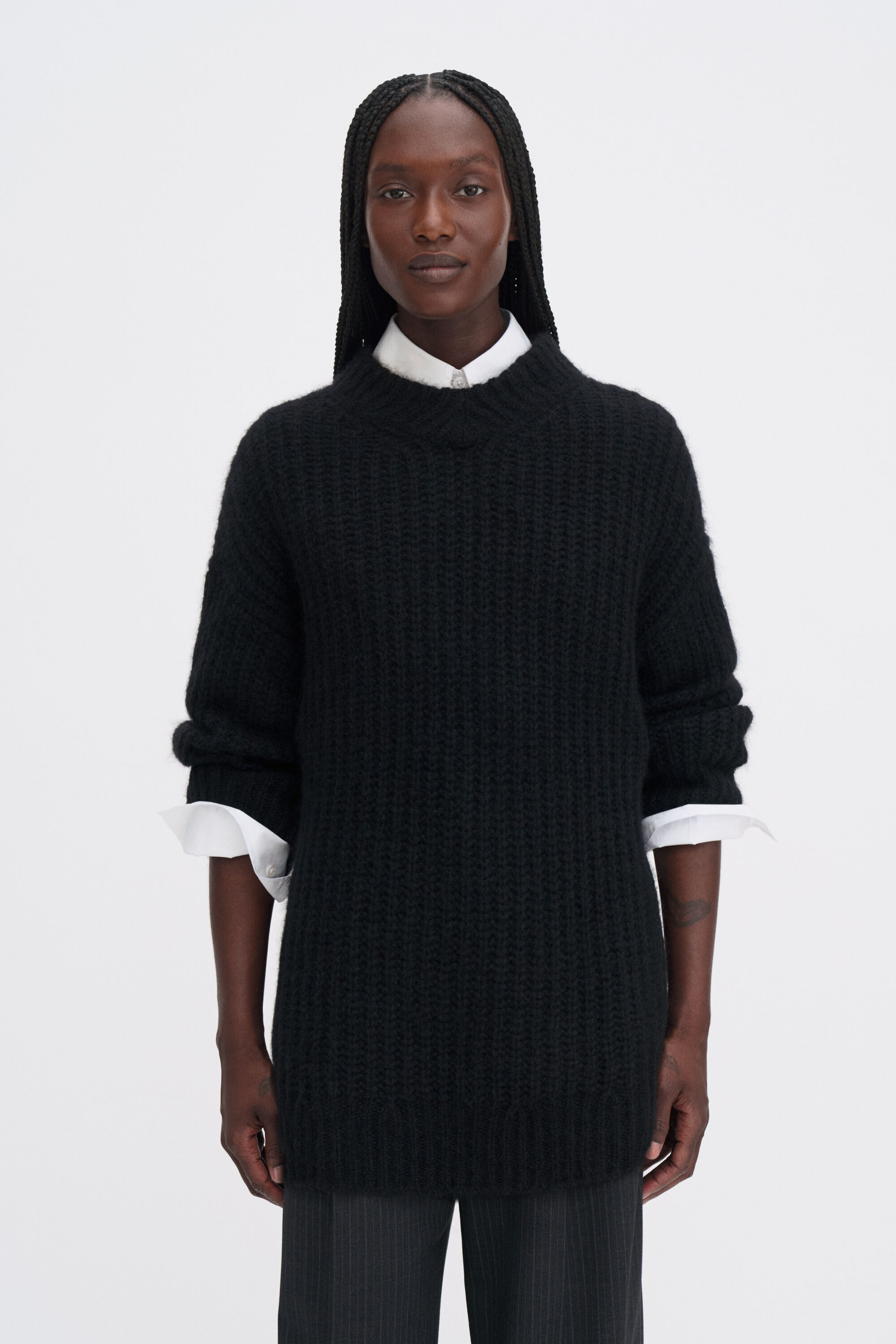 Soft Alpaca V-Neck Sweater