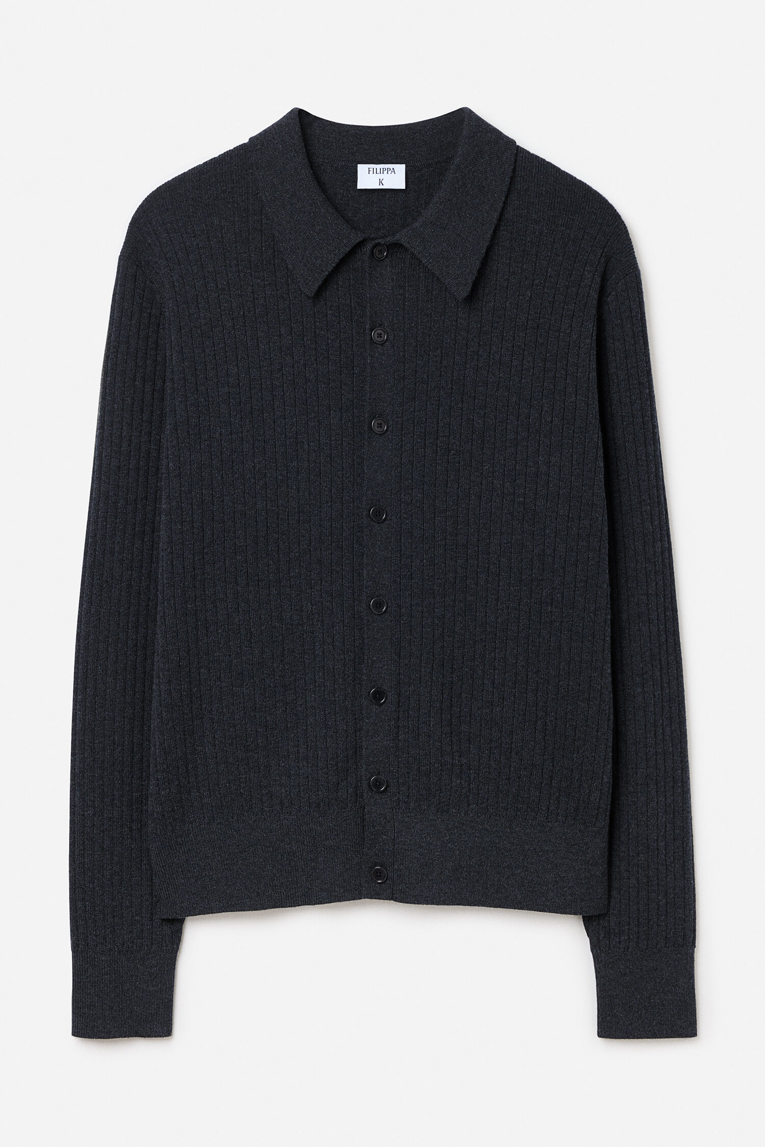 Cotton Merino Knit Shirt