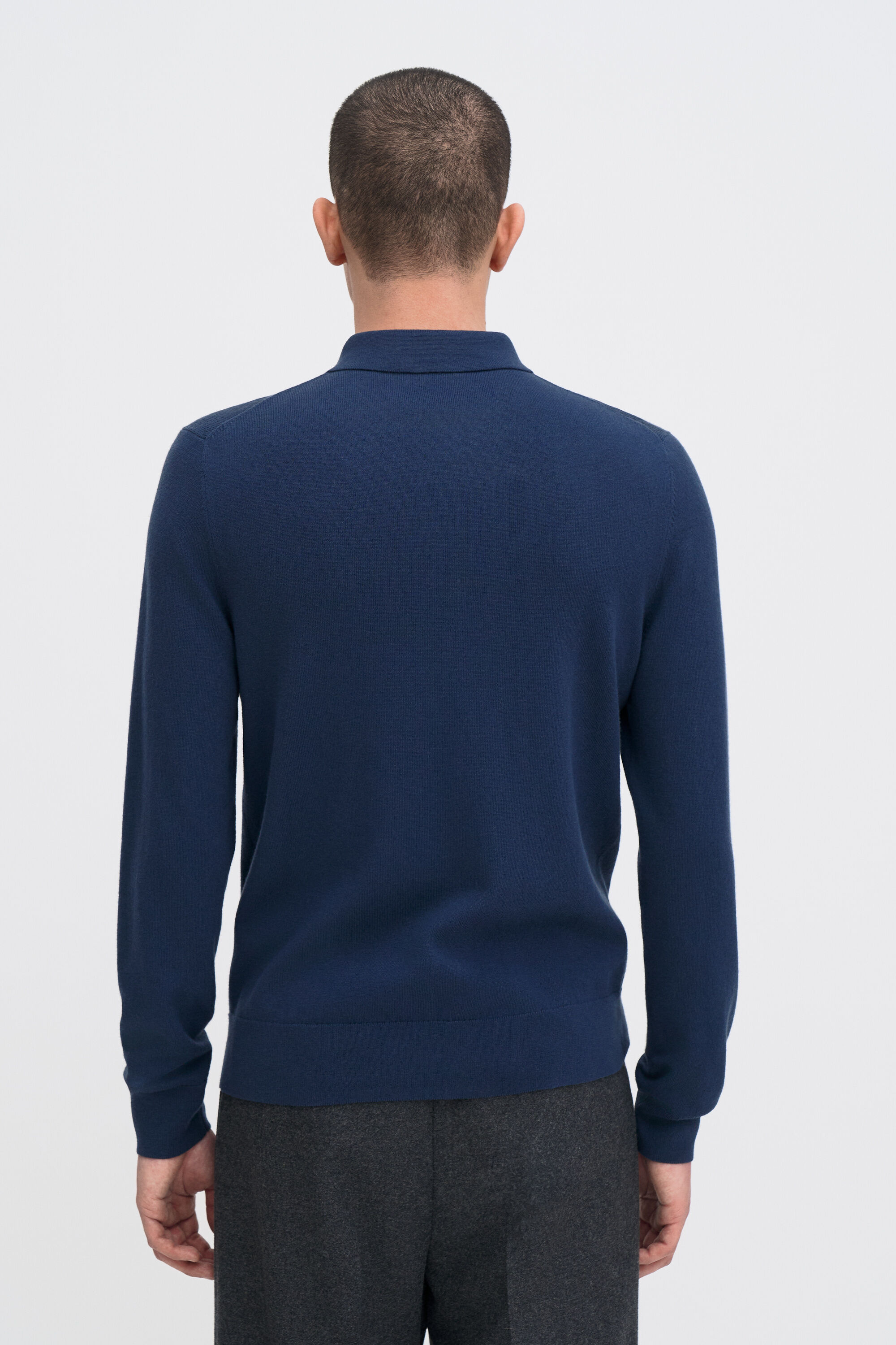 Knitted Polo Shirt