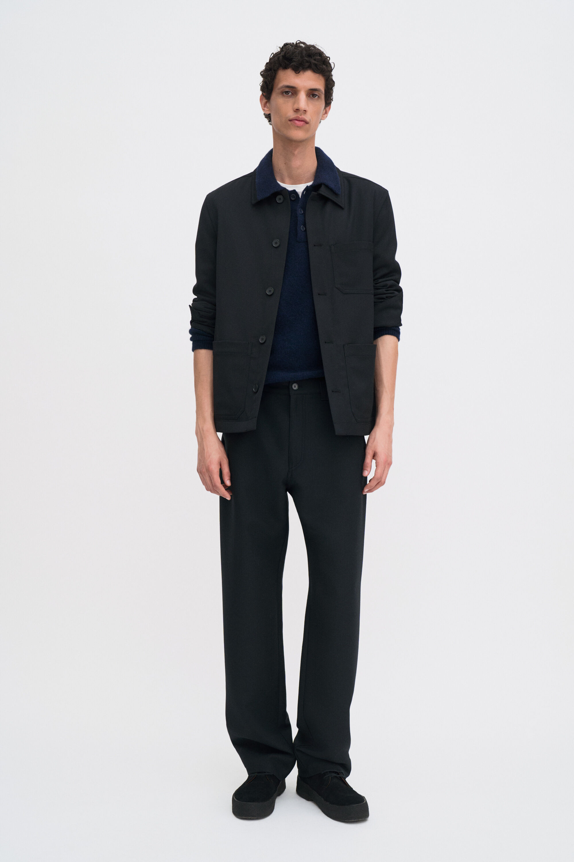 Yak Wool Polo Sweater