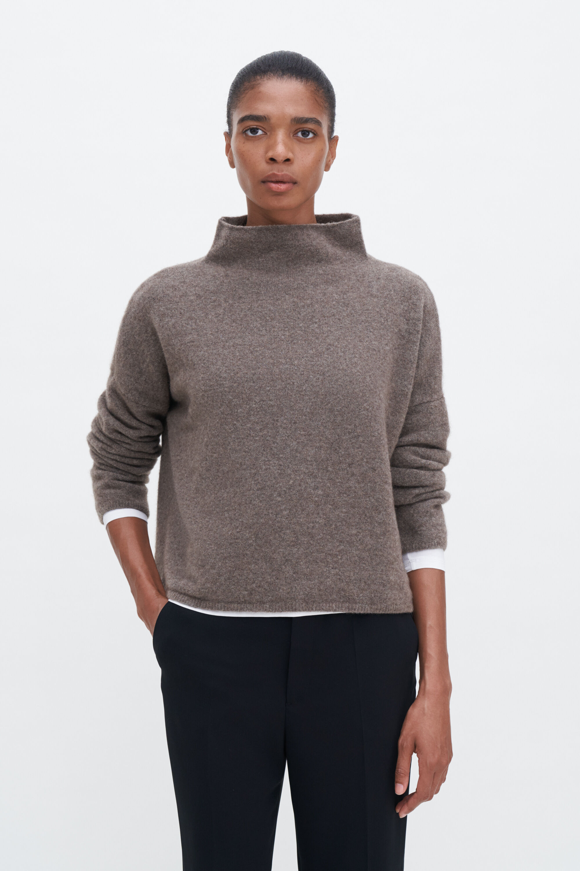 Mika Yak Funnelneck Sweater