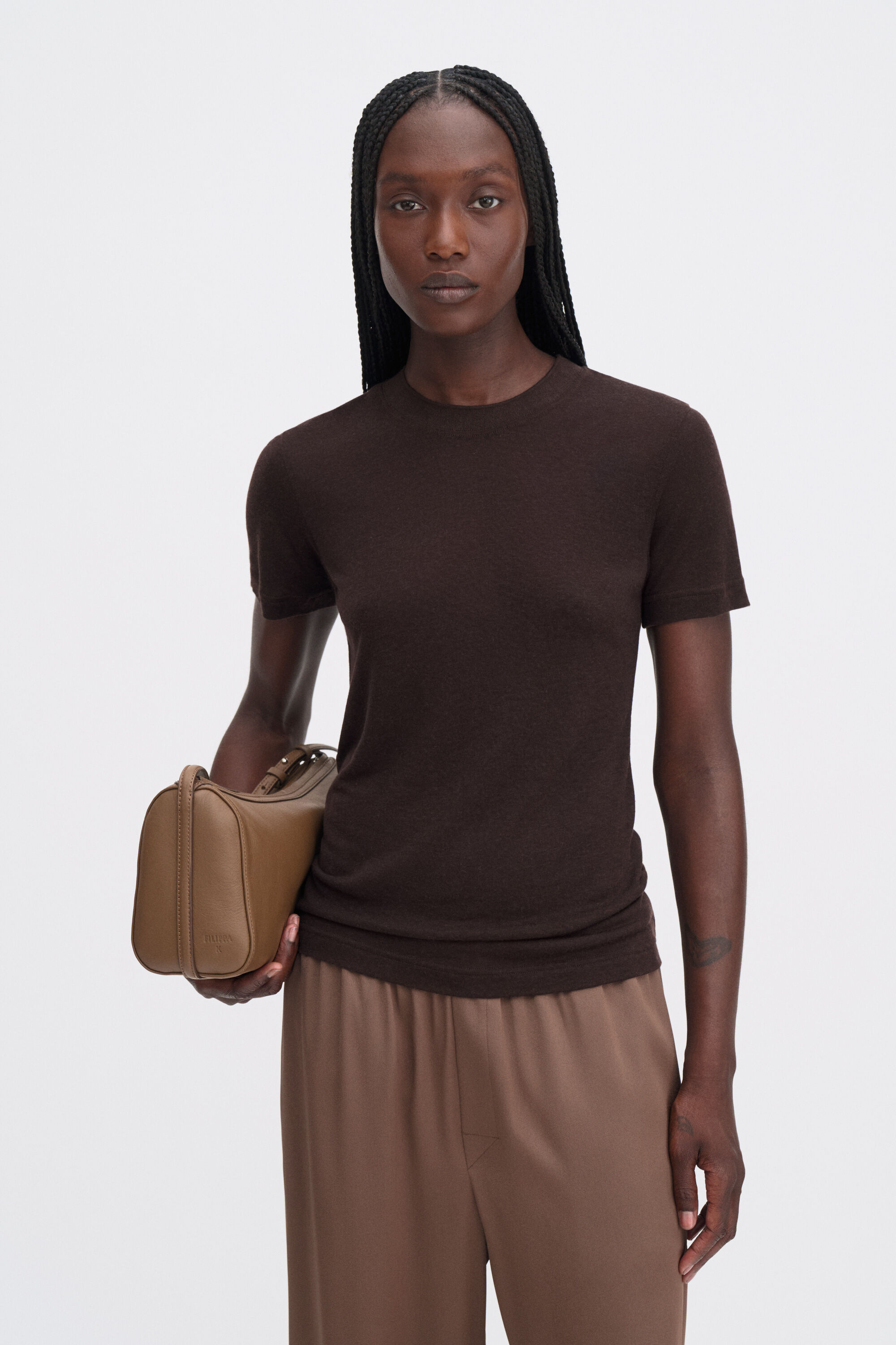 Lyocell Cashmere Tee