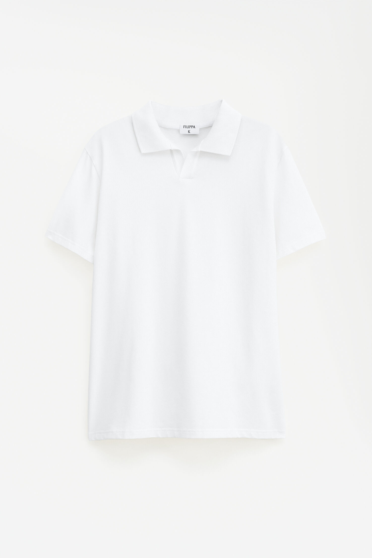 Stretch Cotton Polo T-Shirt