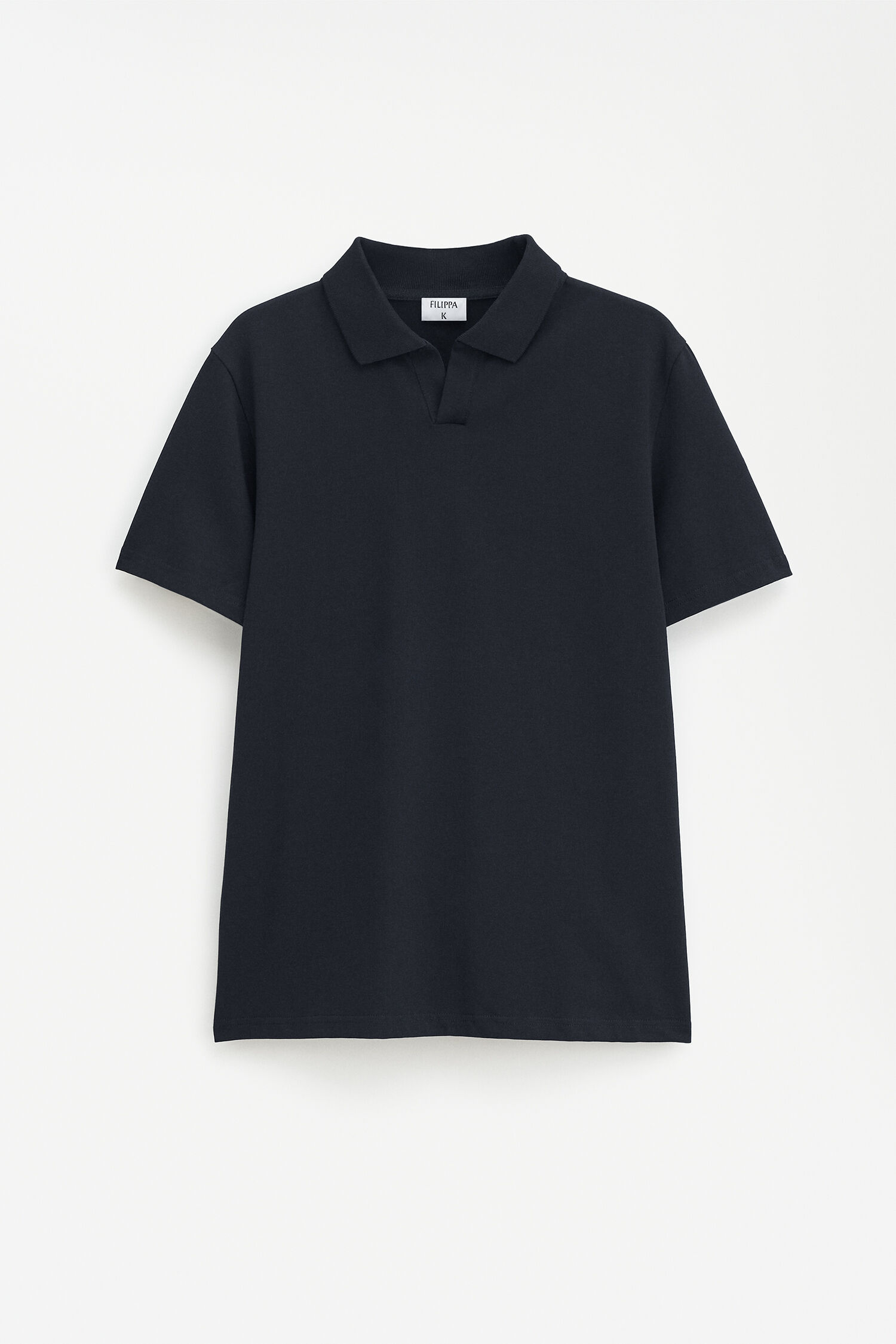 Stretch Cotton Polo T-Shirt