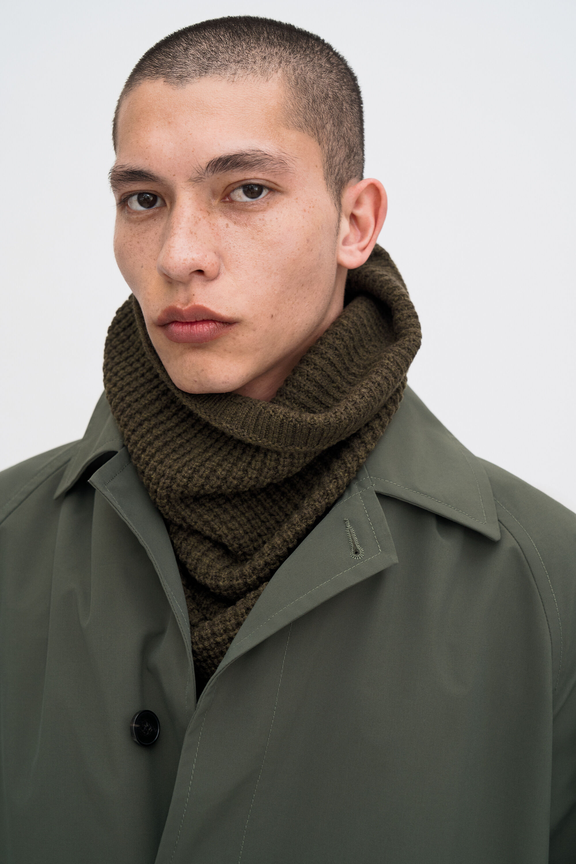 Structured Wool Snood
