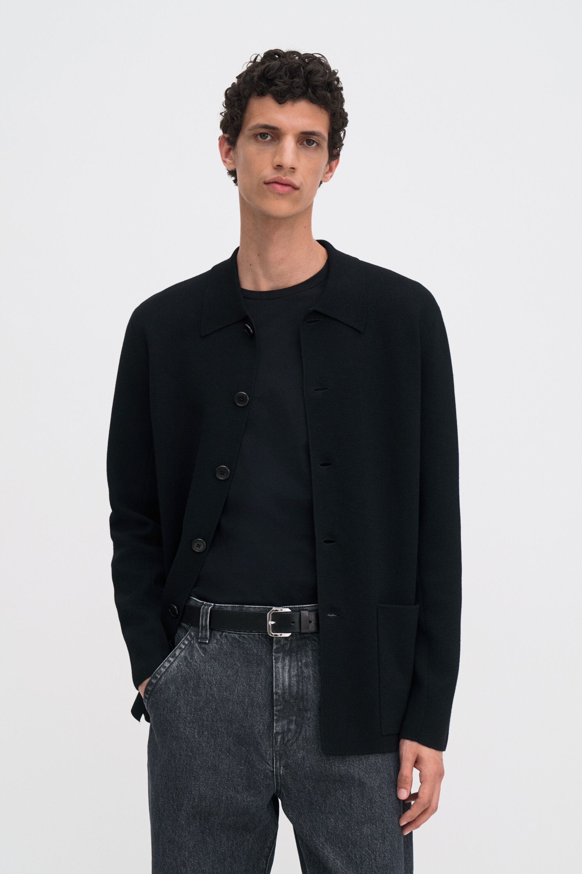 Wool Milano Knit Blazer