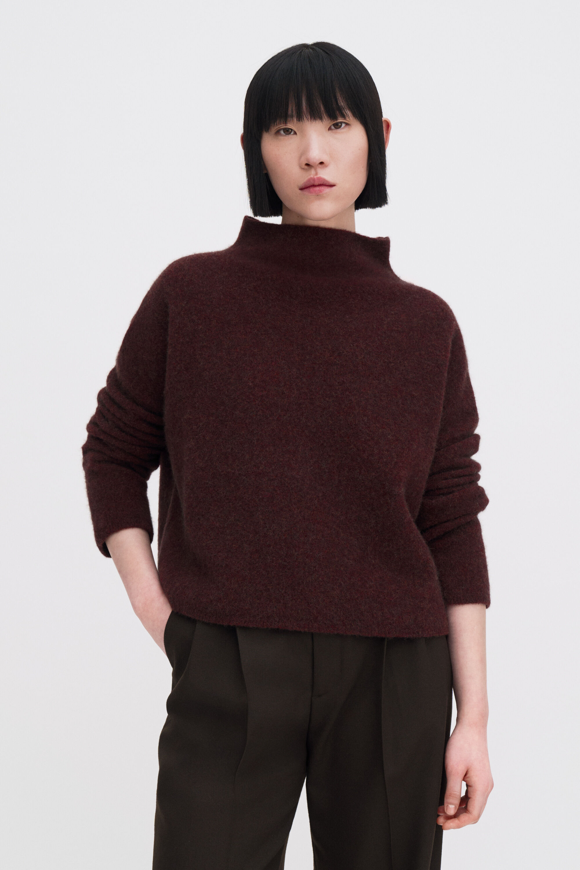 Mika Yak Funnelneck Sweater