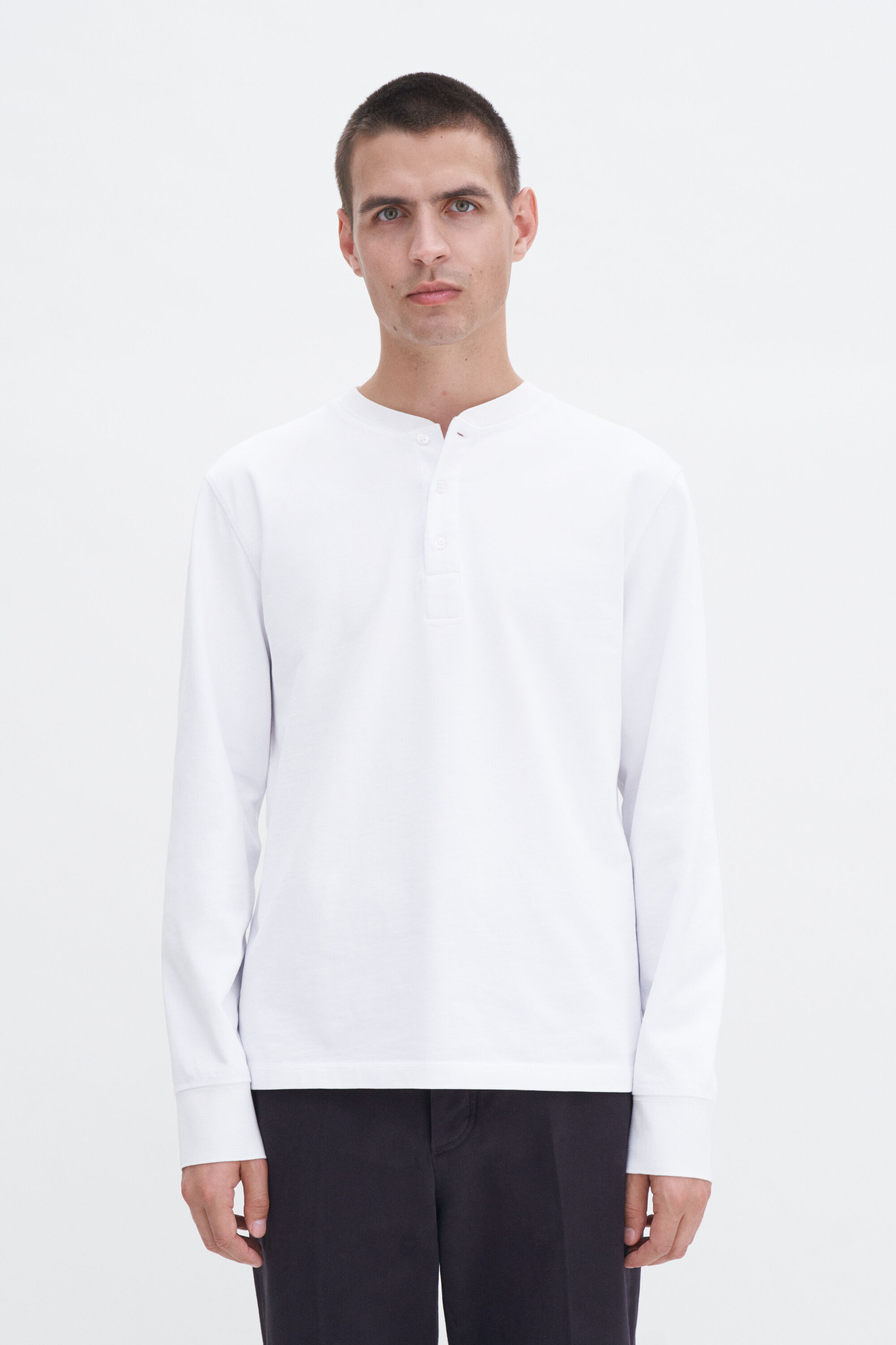 Heavy Cotton Henley