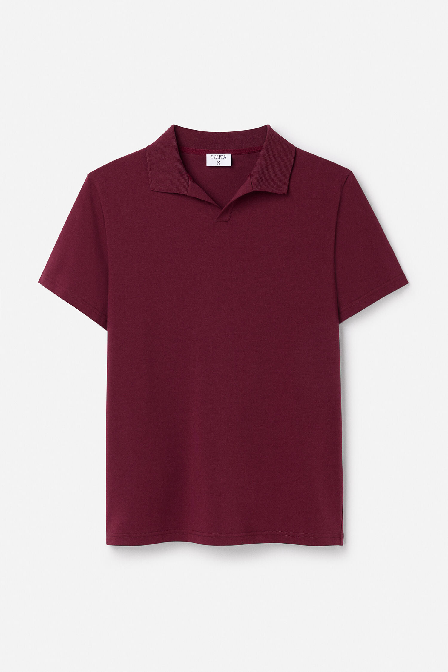 Stretch Cotton Polo T-Shirt