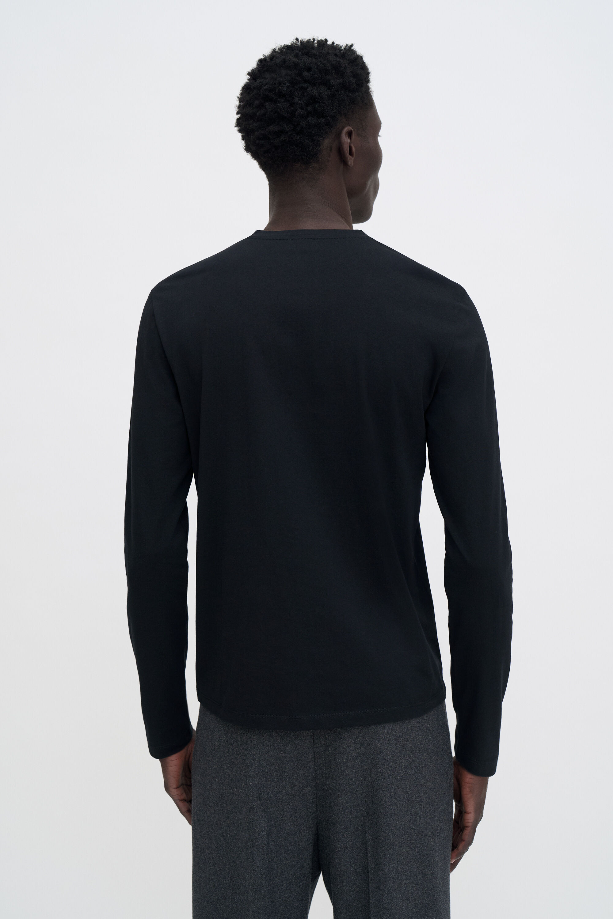 Cotton Jersey V-Neck Tee