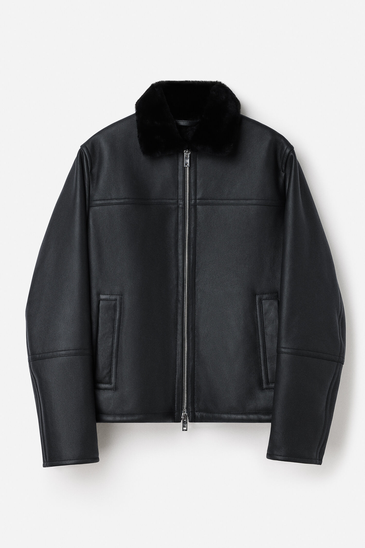 Shearling Leather Jacket