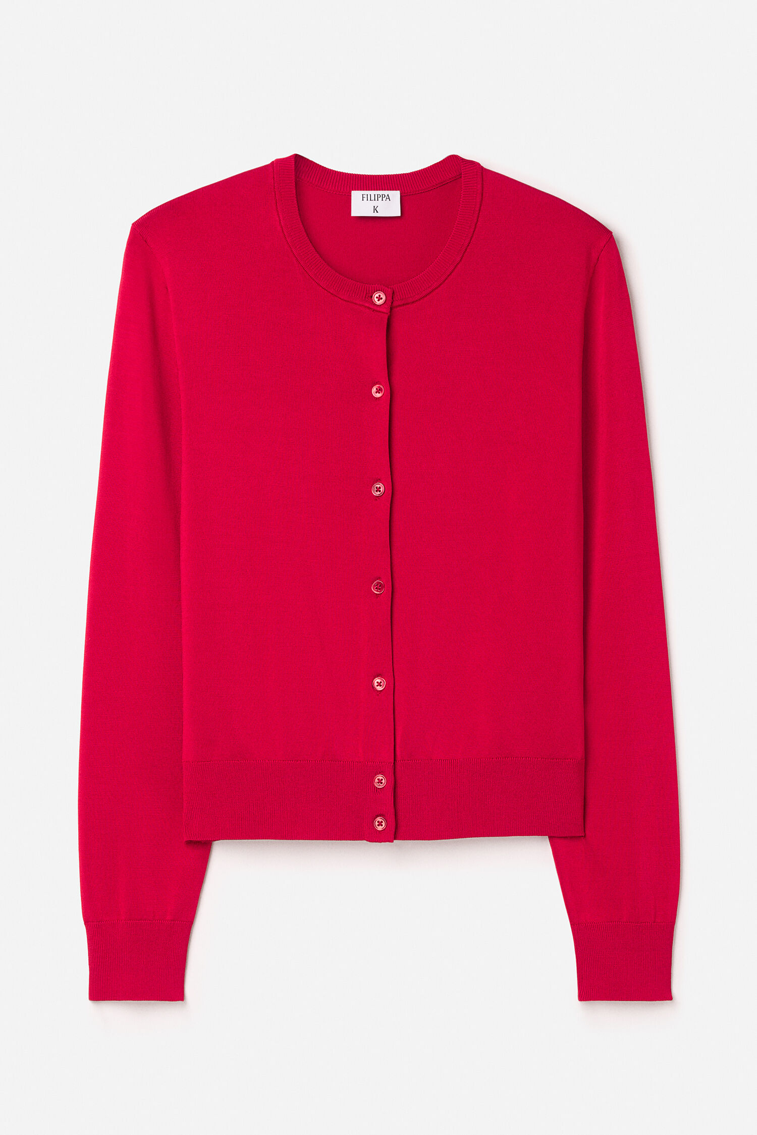 Glossy Knit Cardigan