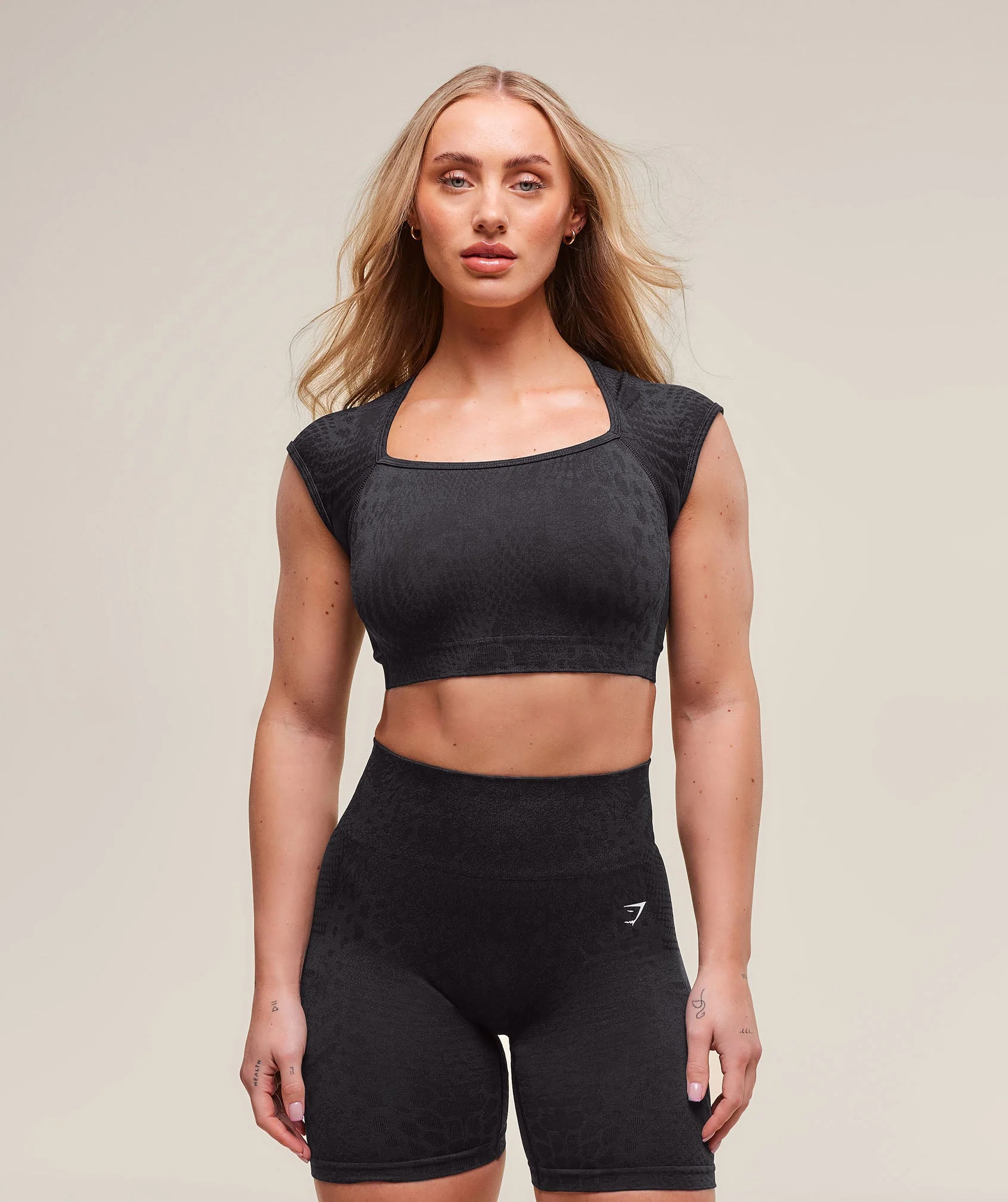 Adapt Animal X Whitney Seamless Crop Top