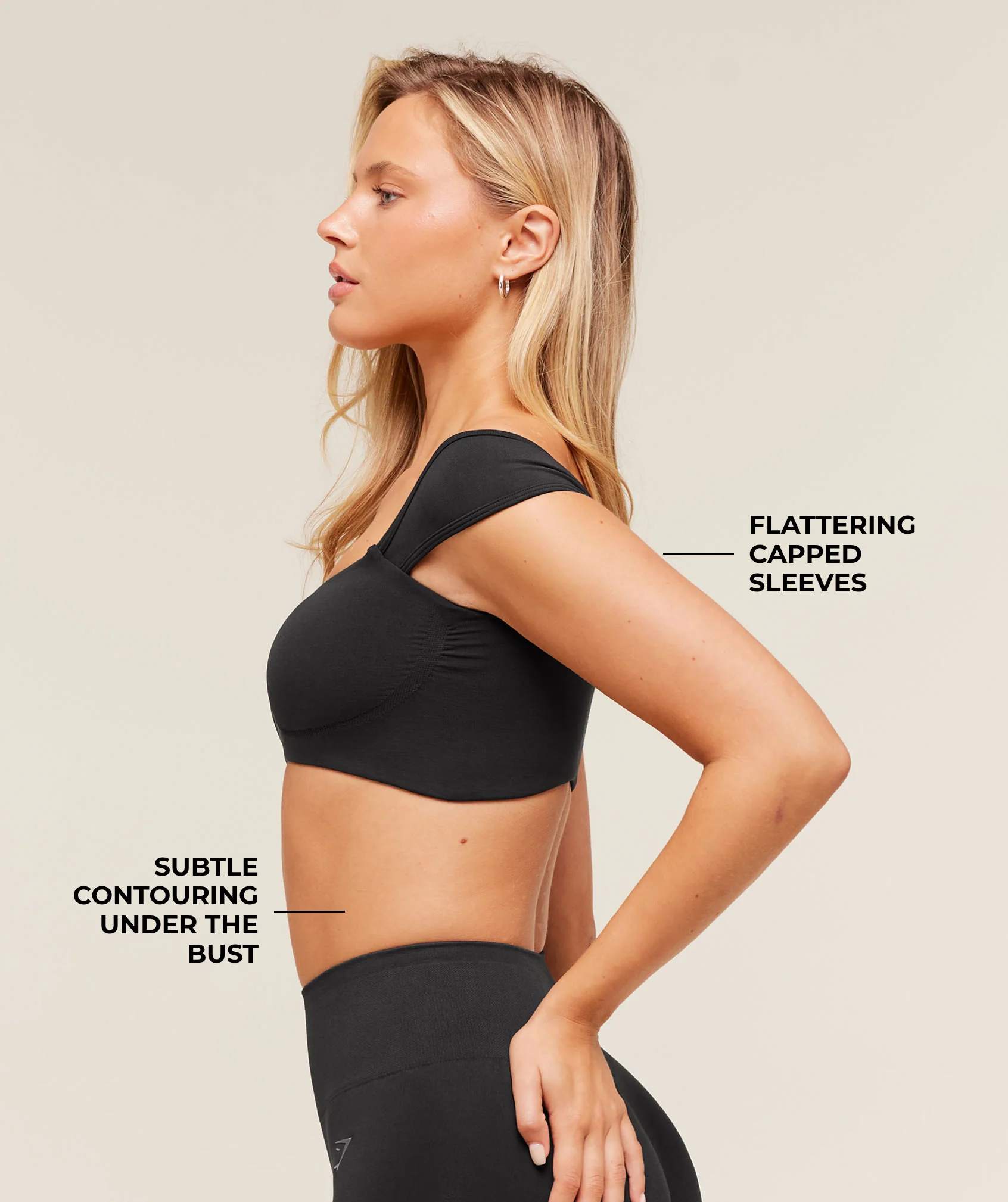 Soft Sculpt Cap Sleeve Bralette