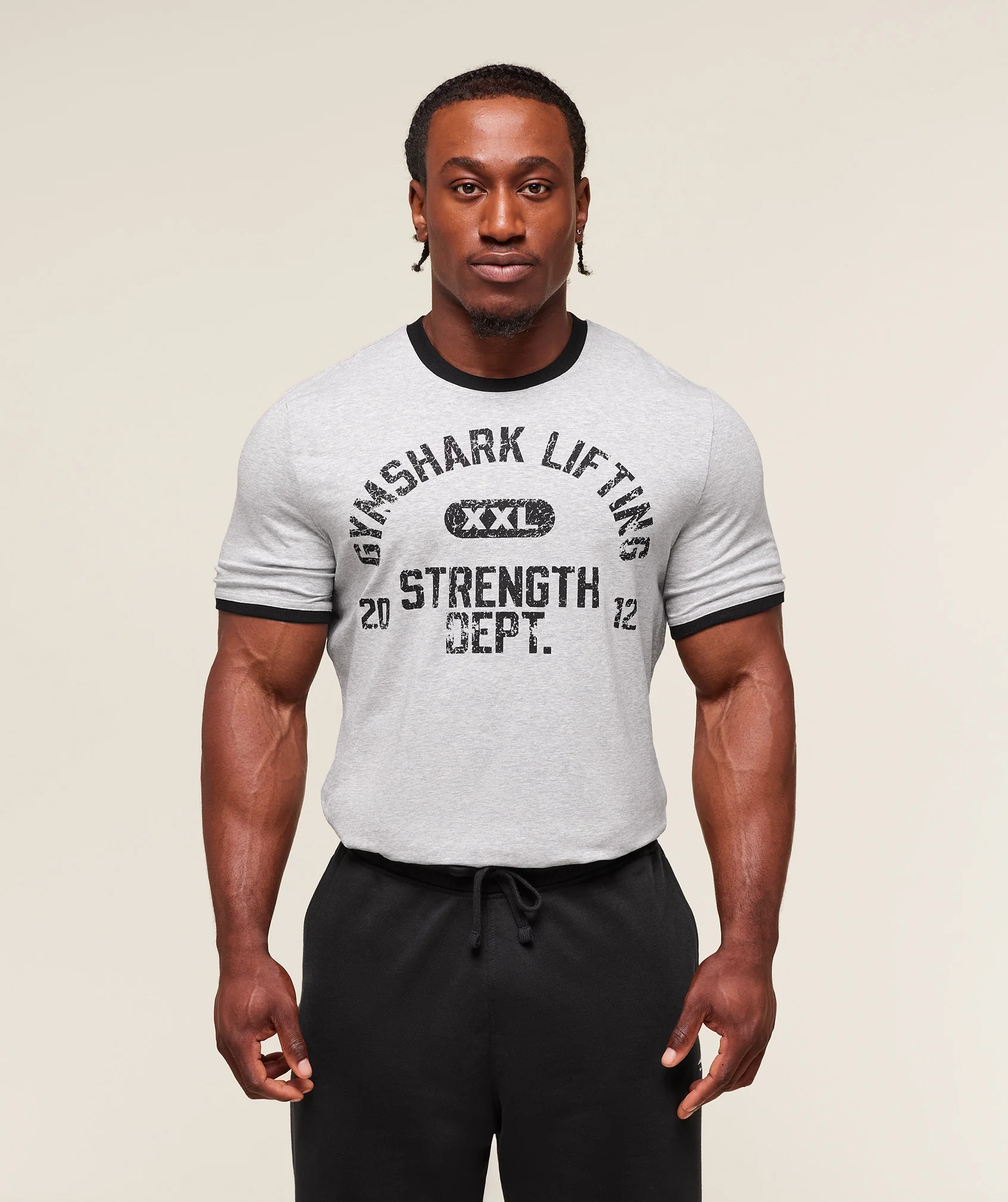XXL Strength Dept Ringer T-Shirt