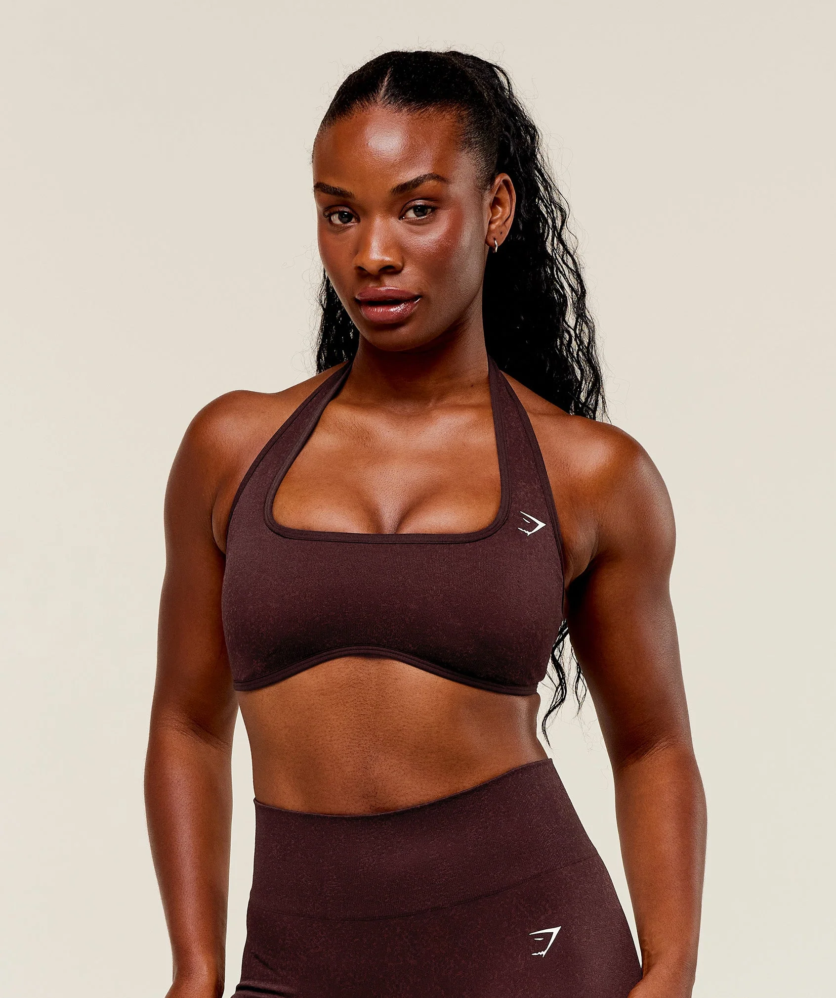 Adapt Fleck x Whitney Halterneck Sports Bra