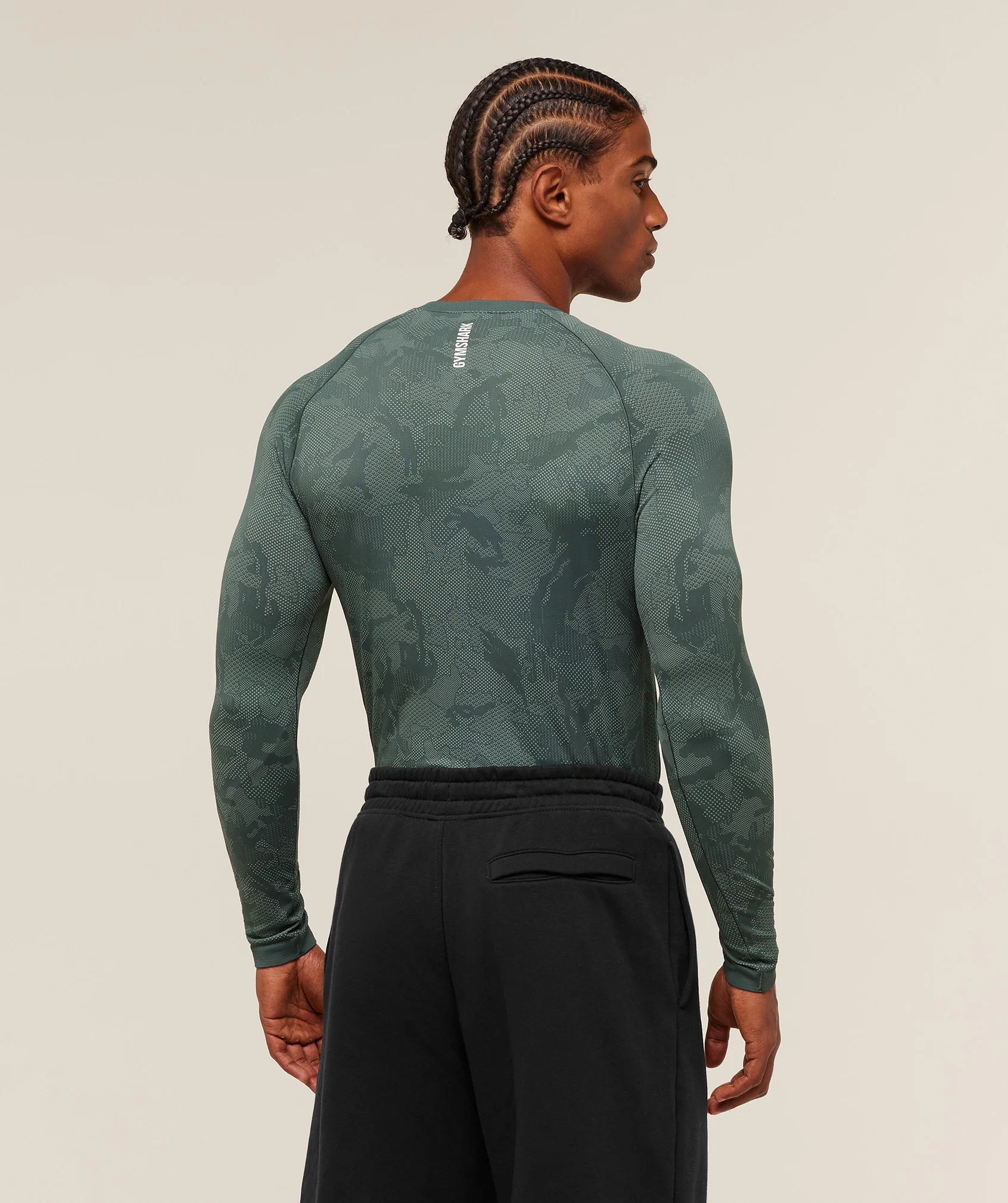 Geo Seamless Long Sleeve T-Shirt