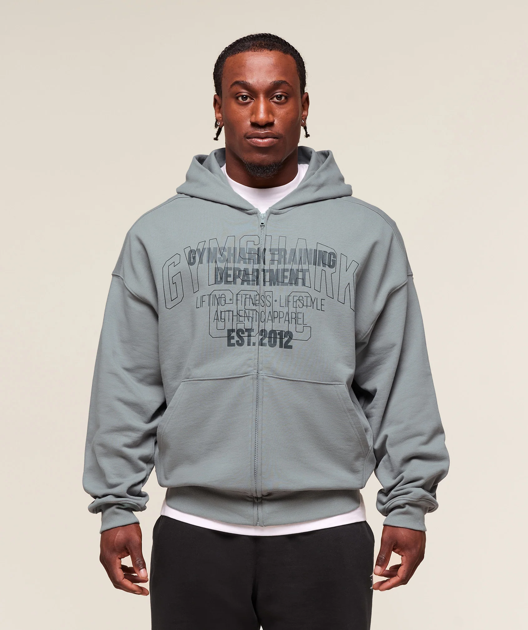 Authentic Apparel Zip Up Hoodie