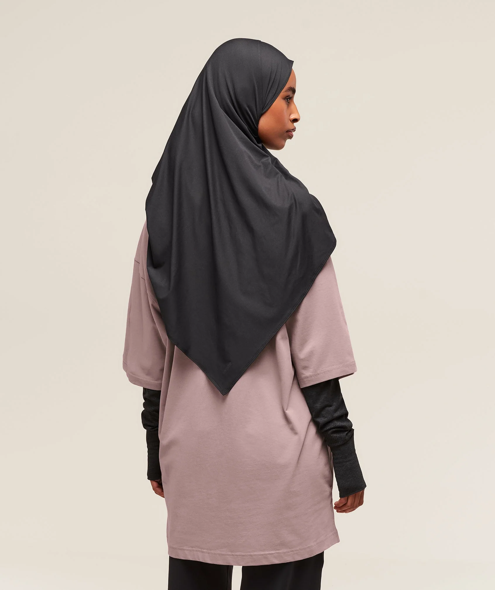 Covered Longline Cotton T-Shirt