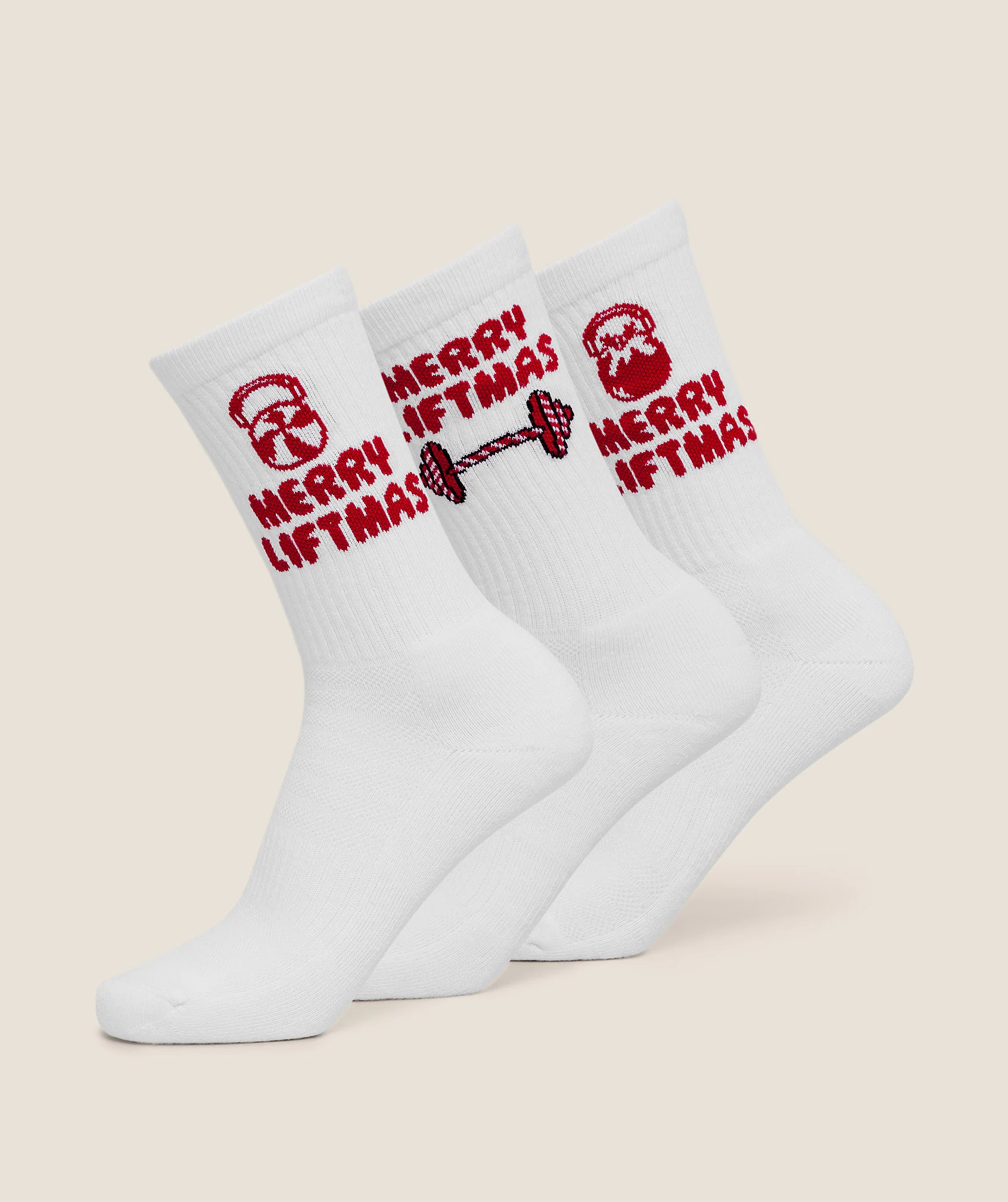 Liftmas Crew Sock 3pk