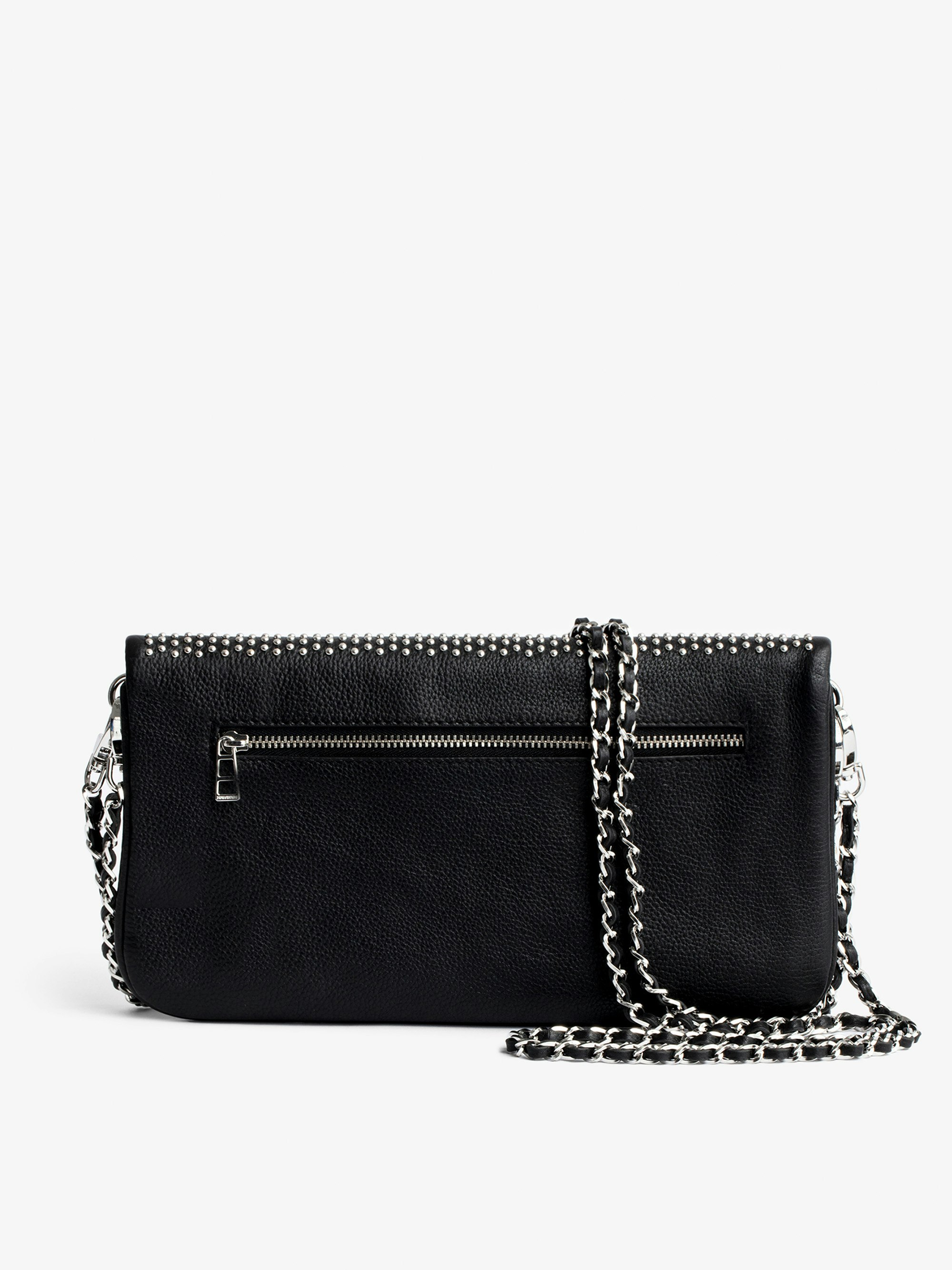 Rock Dotted Swiss Clutch