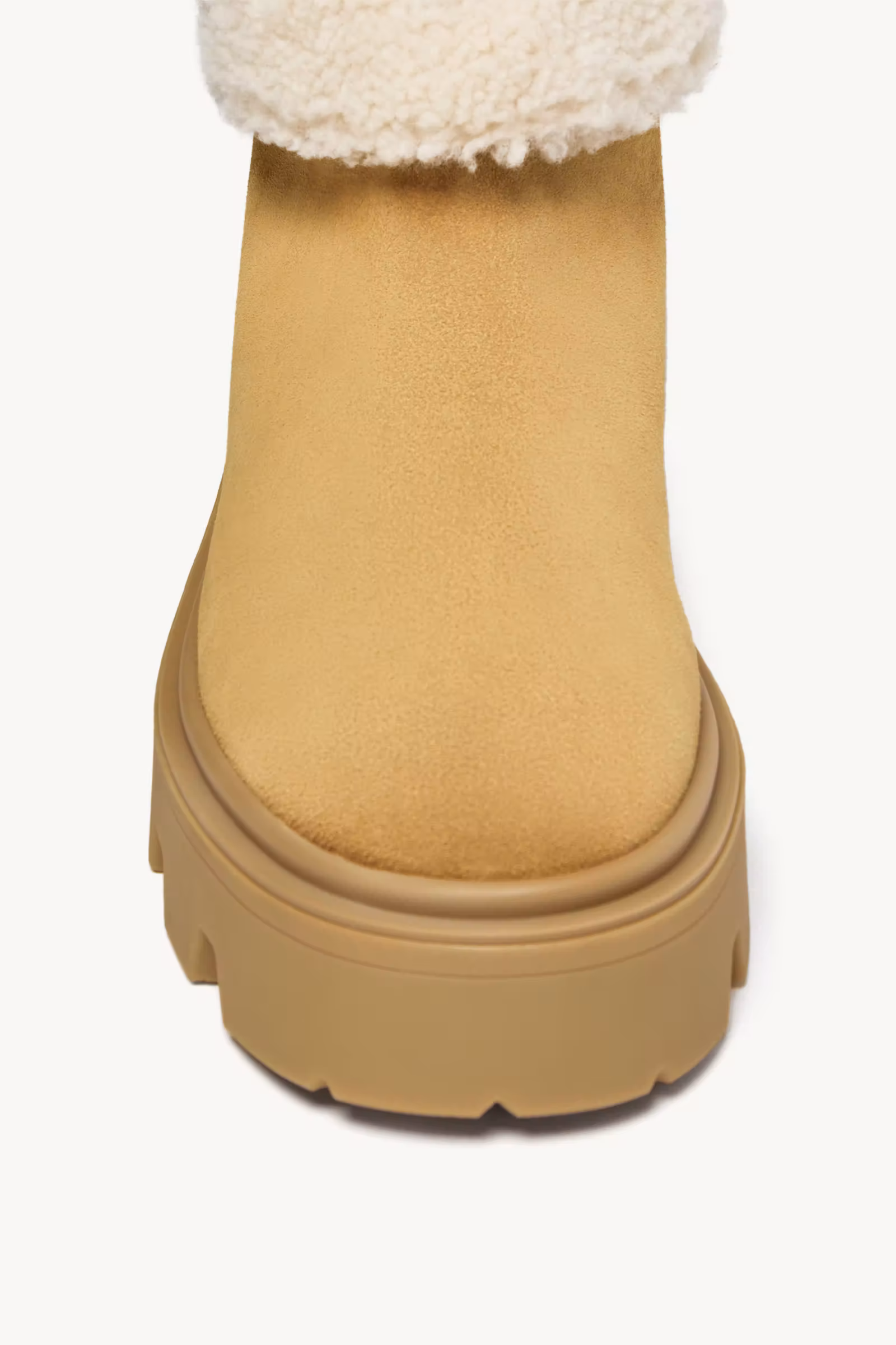 Aurea Mid Suede & Shearling Boots
