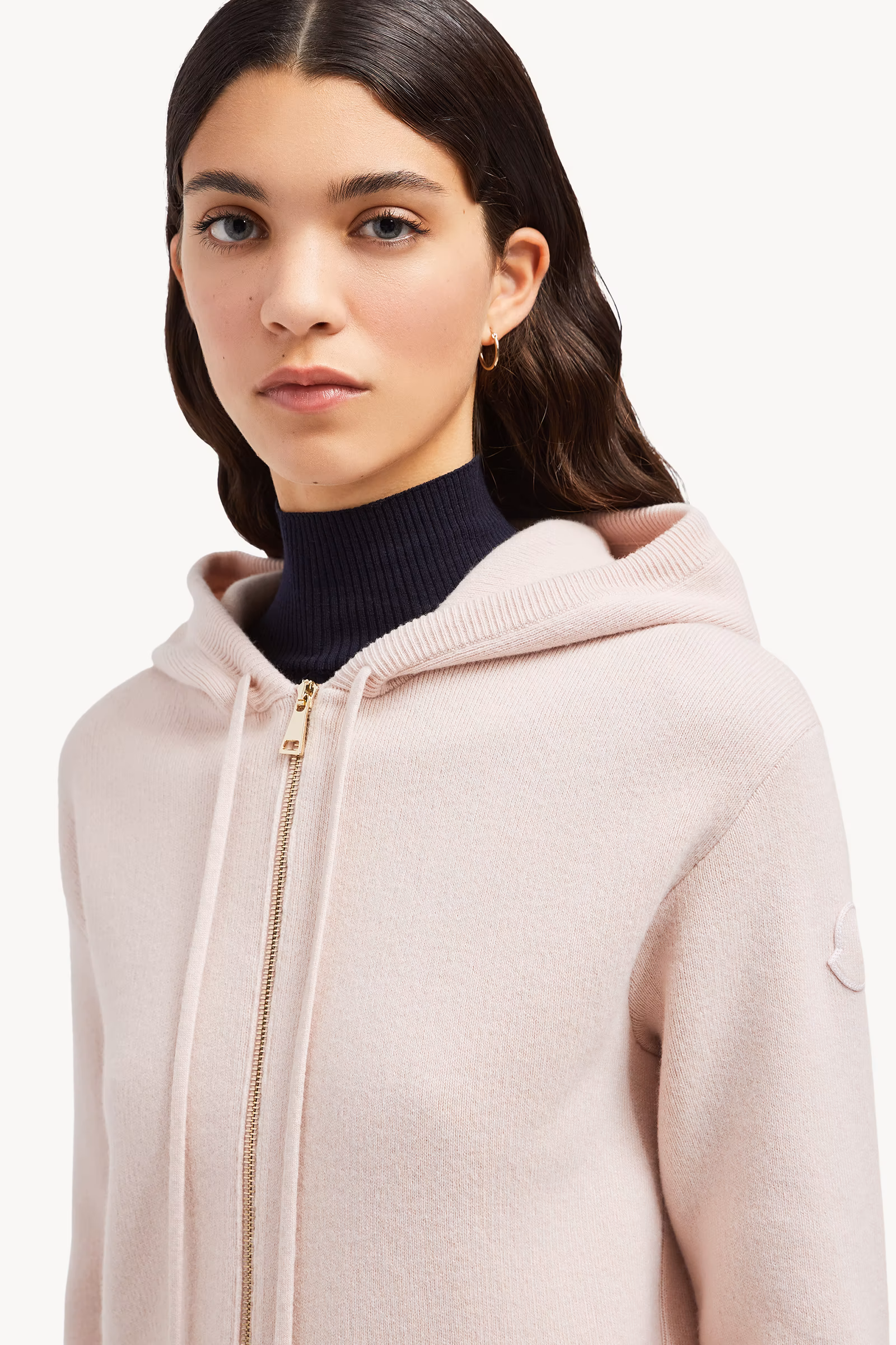 Wool & Cashmere Zip-Up Hoodie