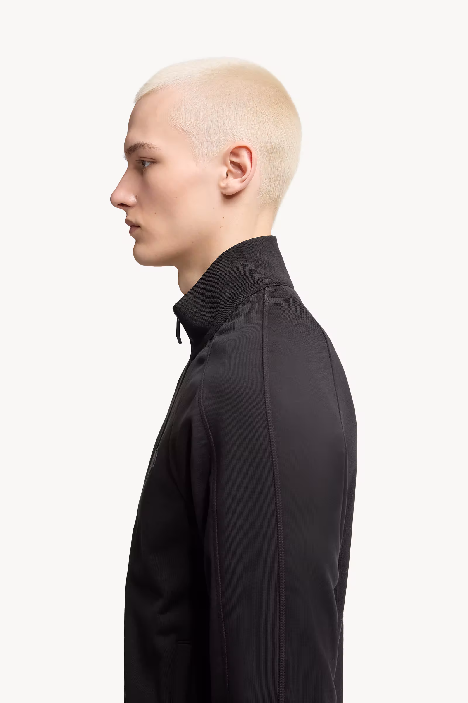 Cotton Zip-Up Sweatshirt